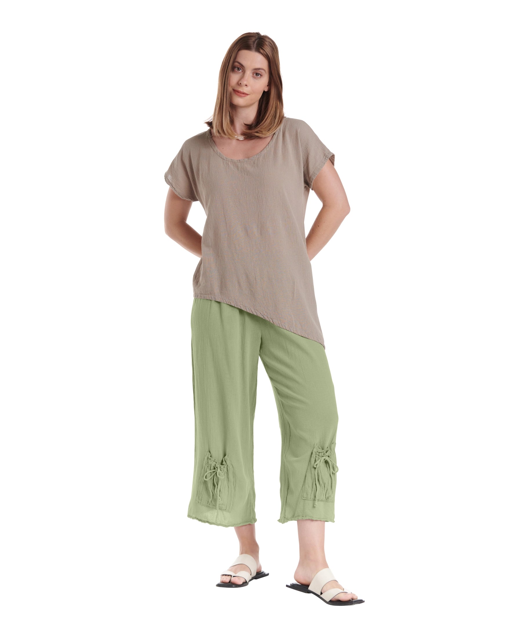 Sammy Cotton Gauze Pants-Oh My Gauze