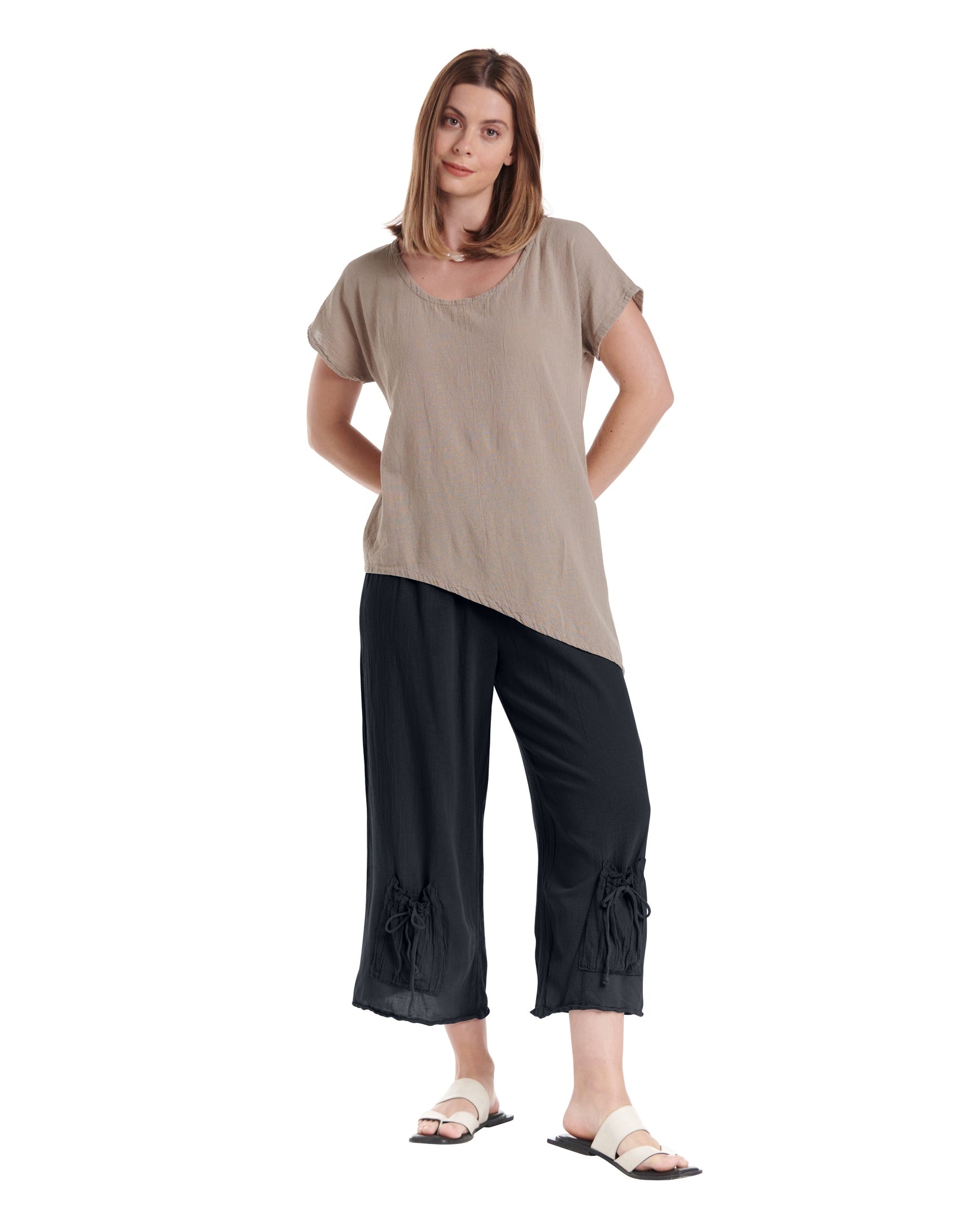 Sammy Cotton Gauze Pants-Oh My Gauze