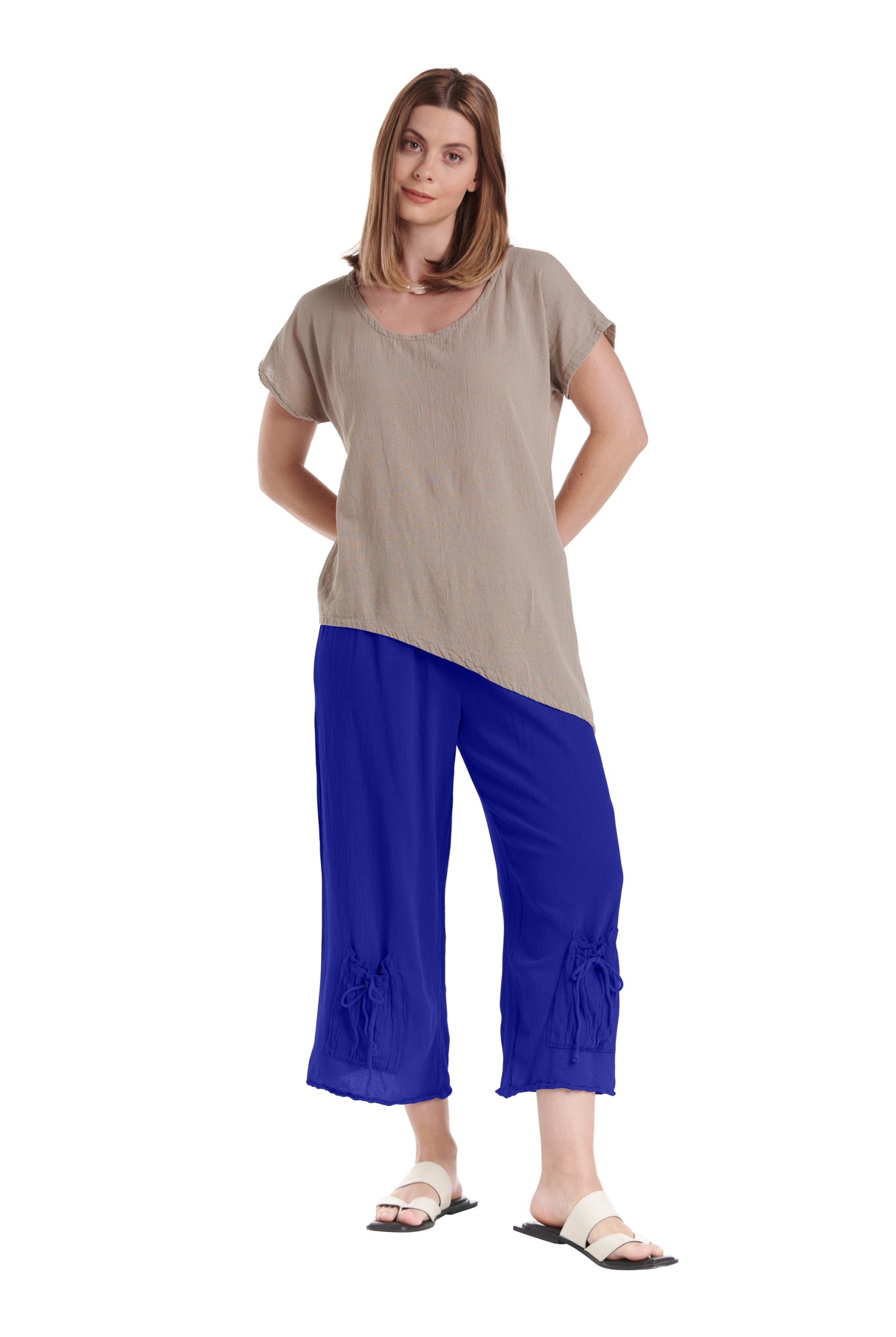 Sammy Cotton Gauze Pants-Oh My Gauze
