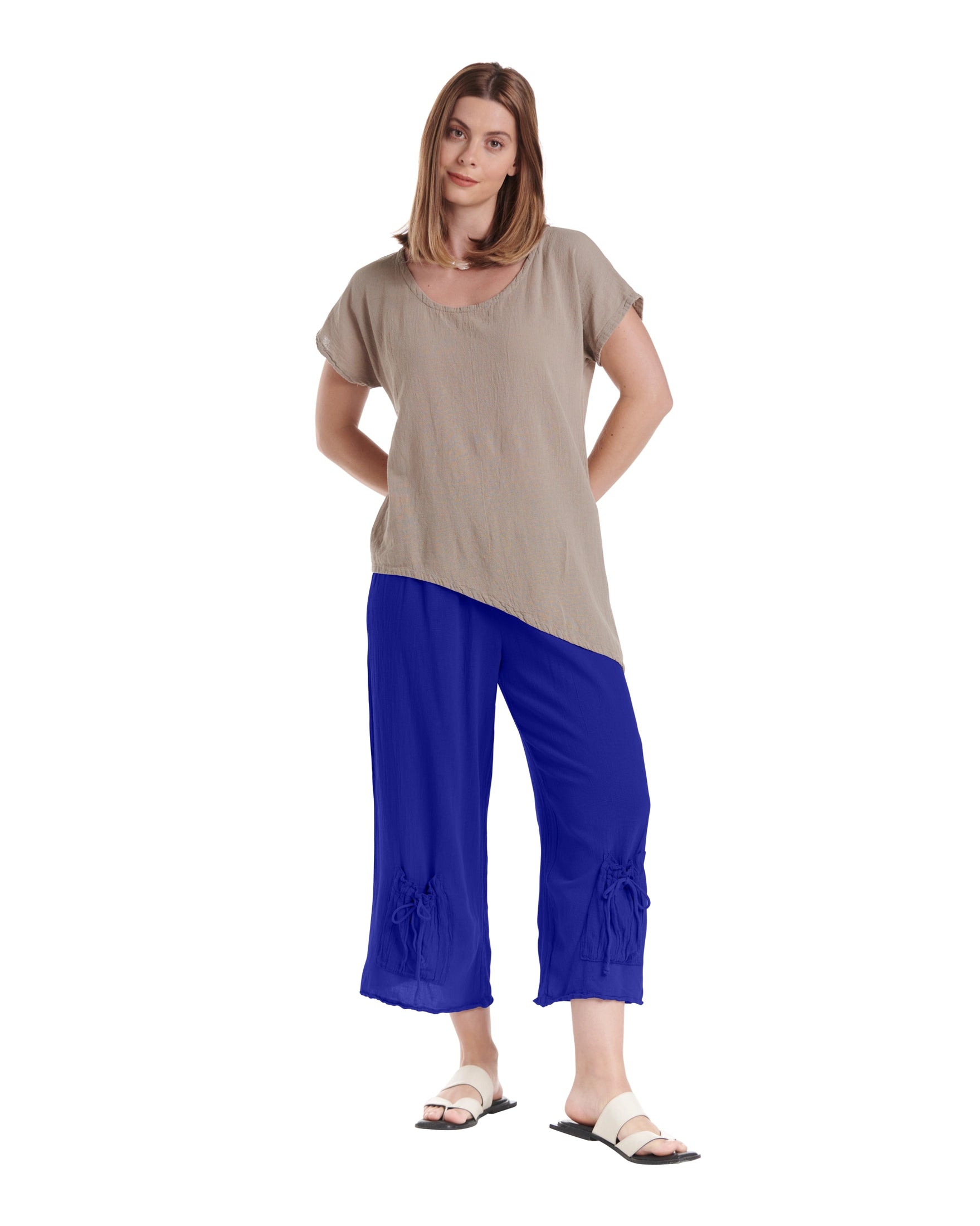 Sammy Cotton Gauze Pants-Oh My Gauze