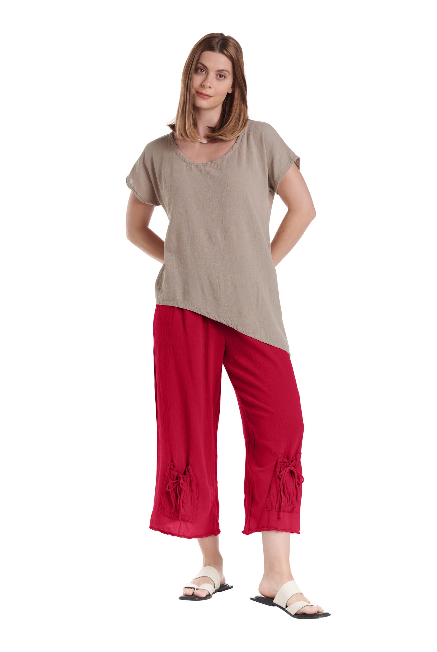 Sammy Cotton Gauze Pants-Oh My Gauze