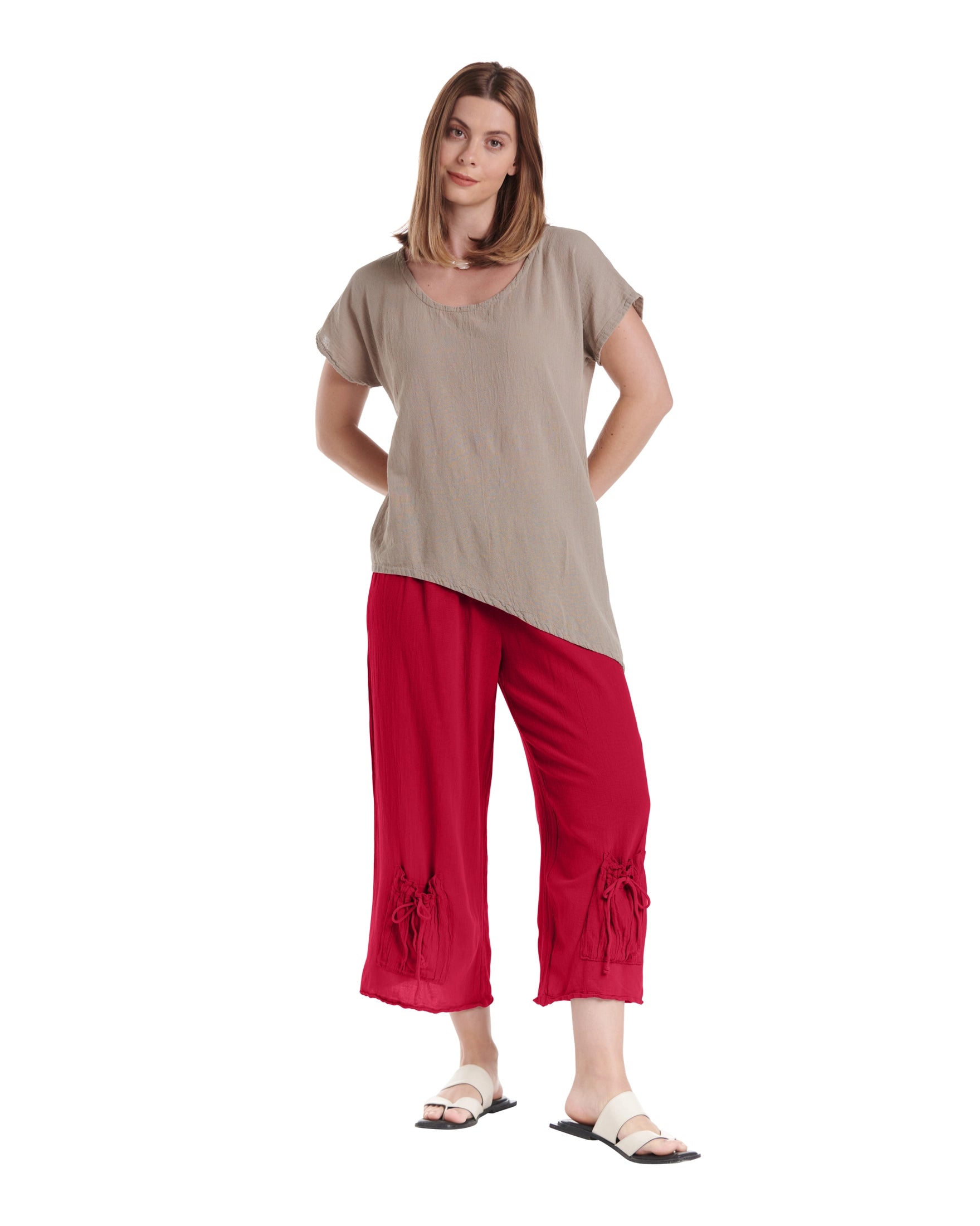 Sammy Cotton Gauze Pants-Oh My Gauze
