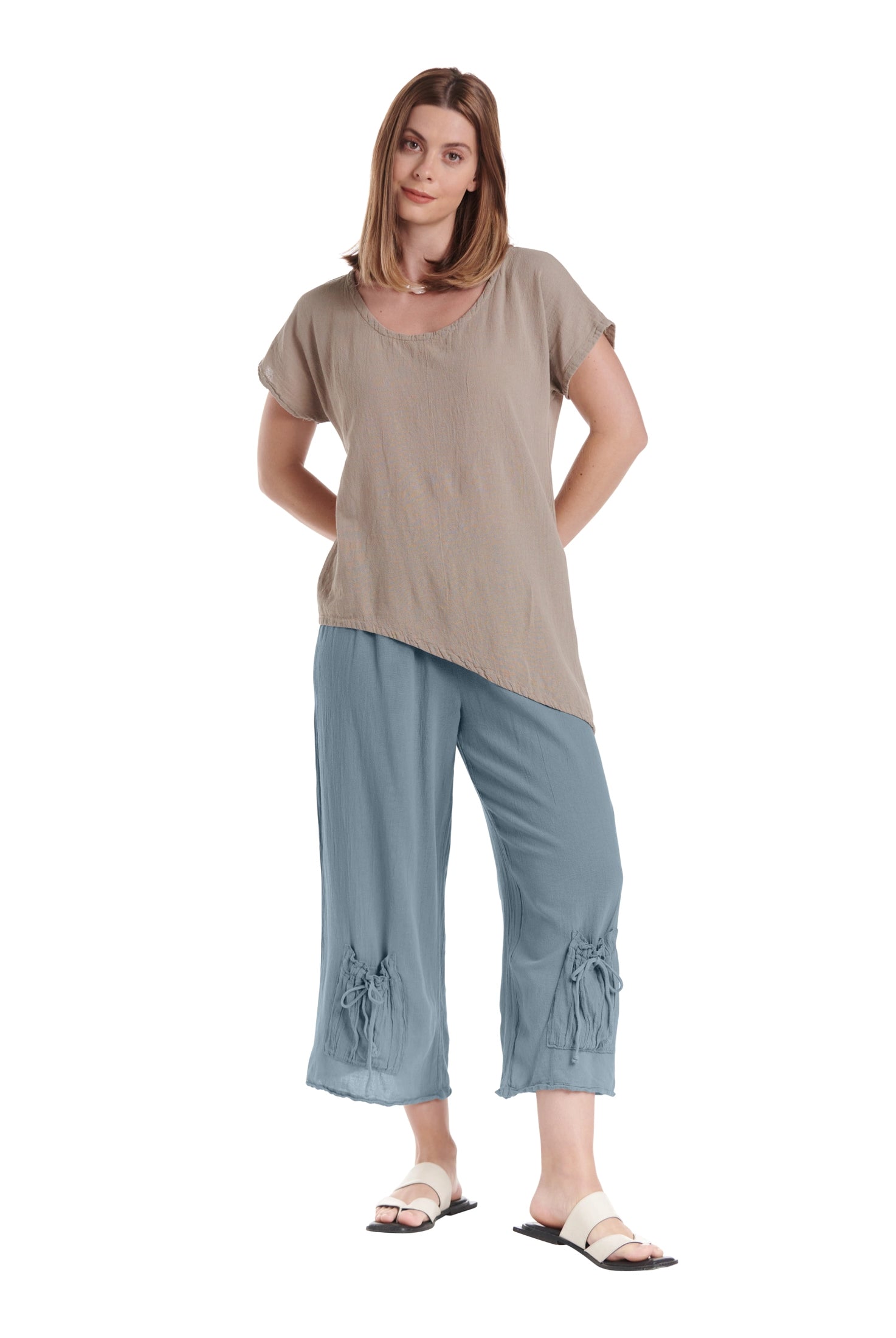 Sammy Cotton Gauze Pants-Oh My Gauze