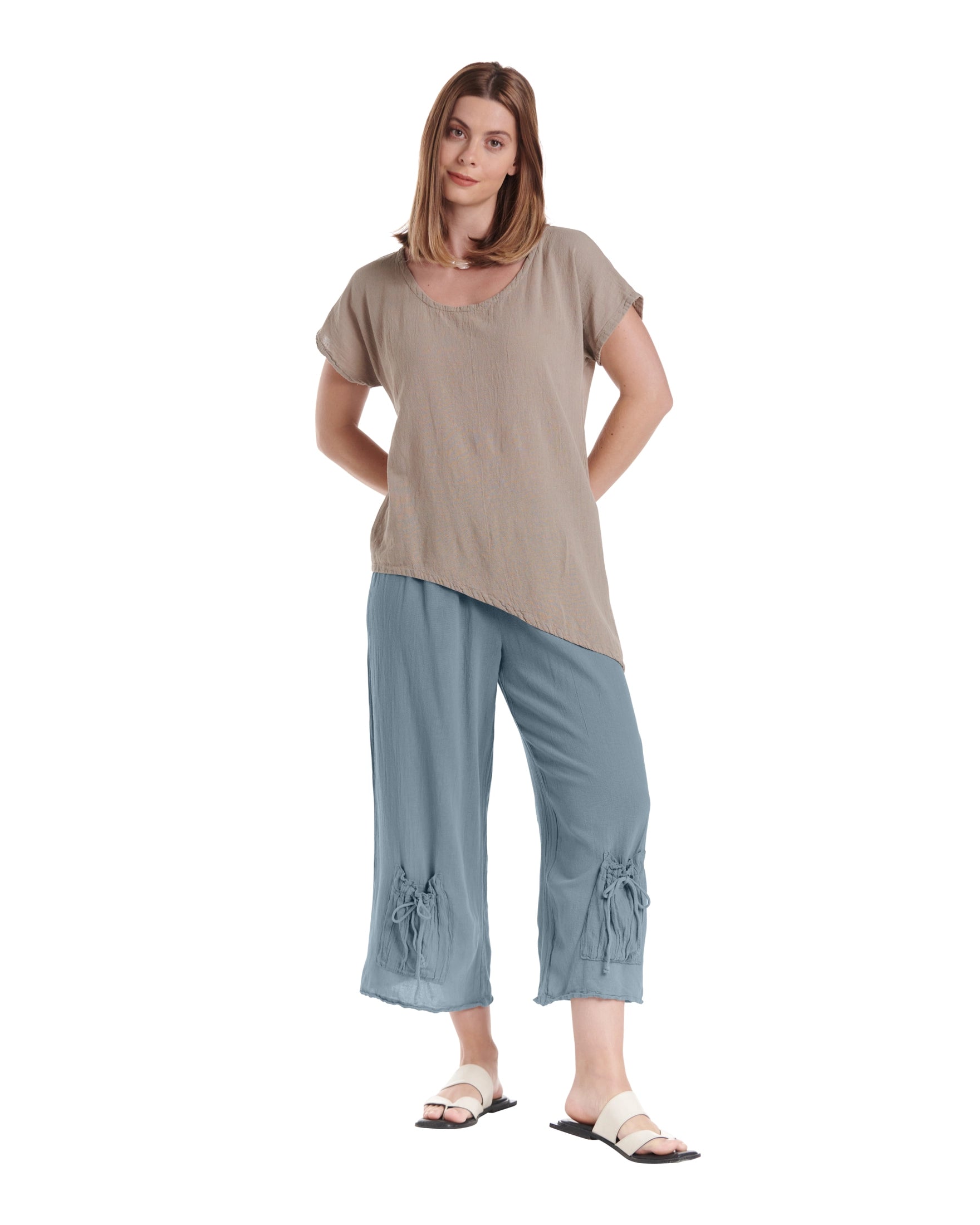 Sammy Cotton Gauze Pants-Oh My Gauze