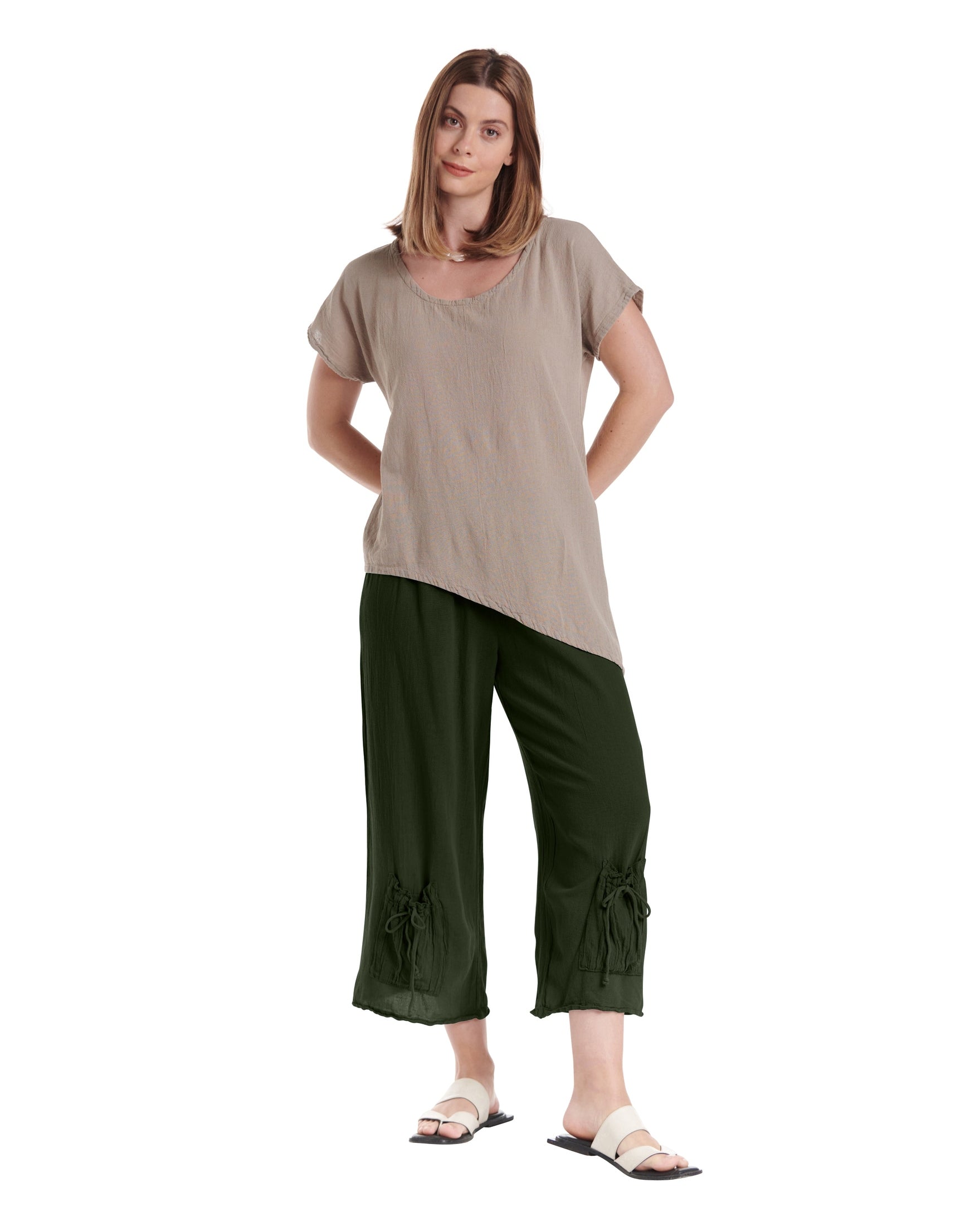 Sammy Cotton Gauze Pants-Oh My Gauze