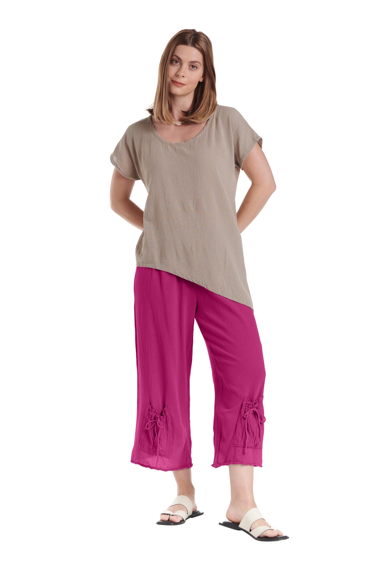 Sammy Cotton Gauze Pants-Oh My Gauze