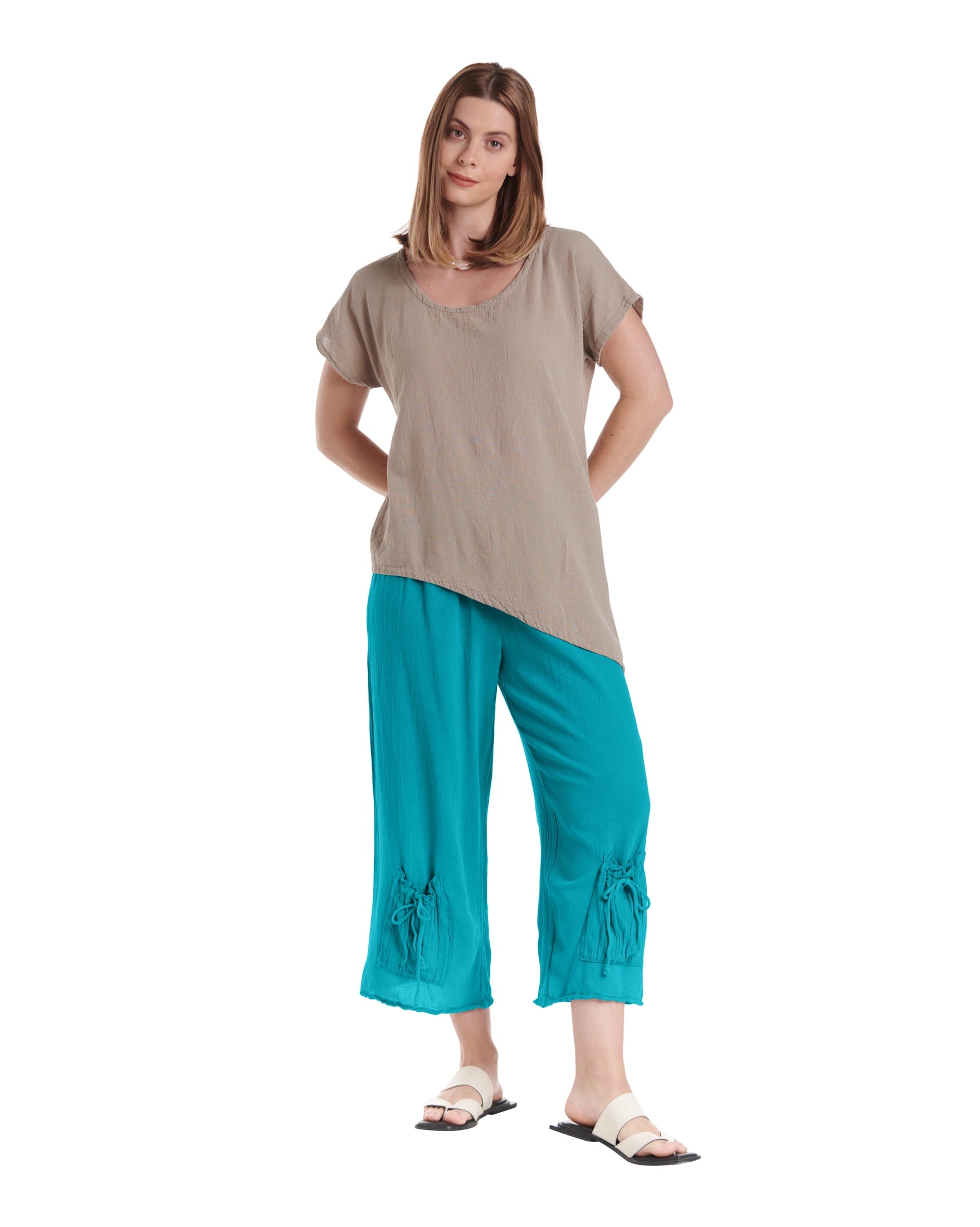 Sammy Cotton Gauze Pants-Oh My Gauze