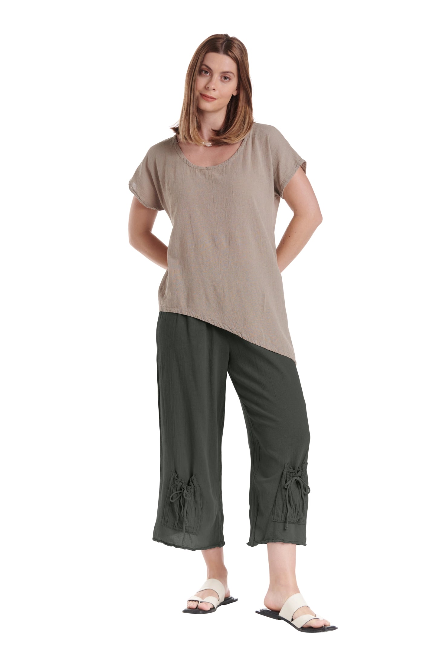 Sammy Cotton Gauze Pants-Oh My Gauze