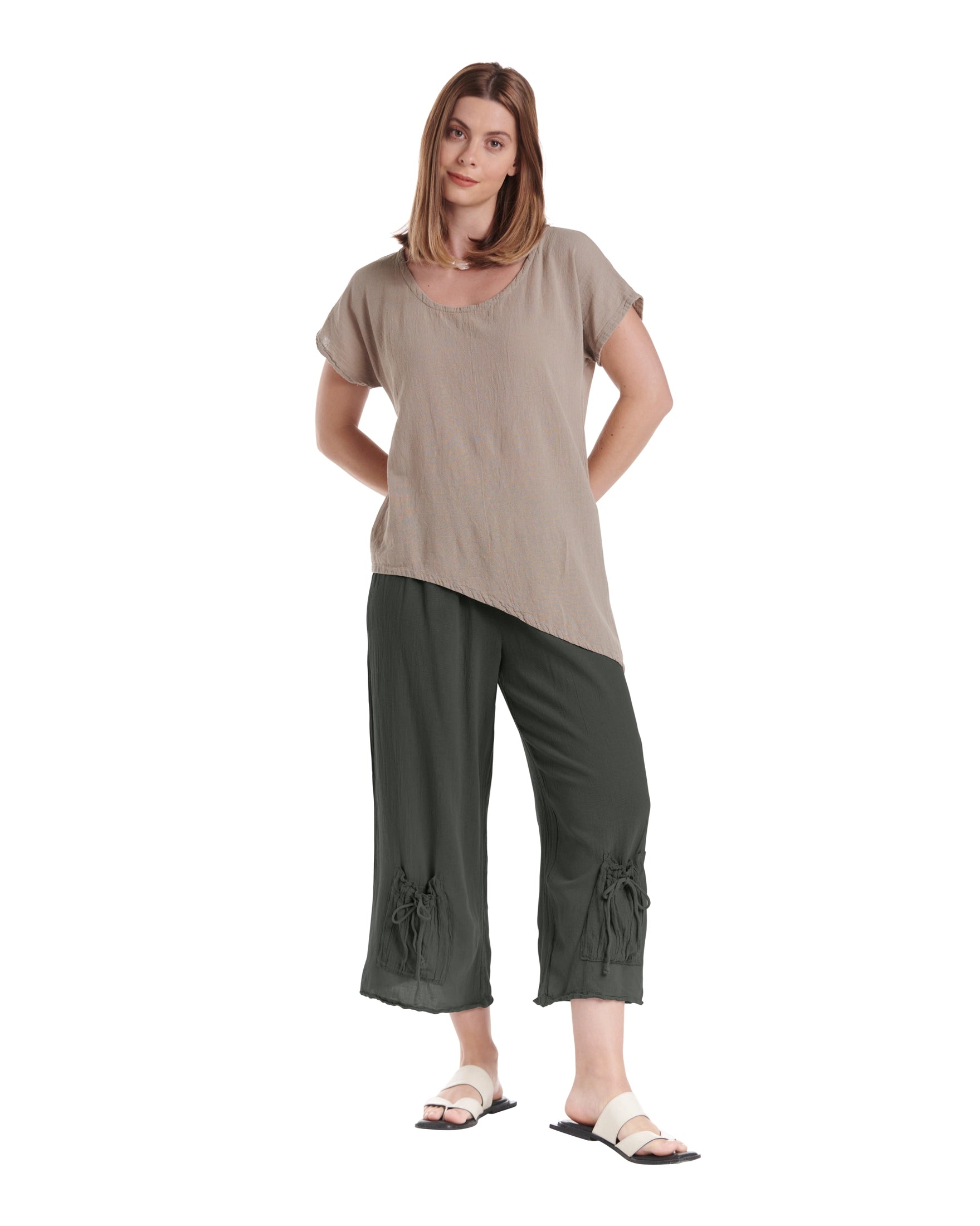 Sammy Cotton Gauze Pants-Oh My Gauze