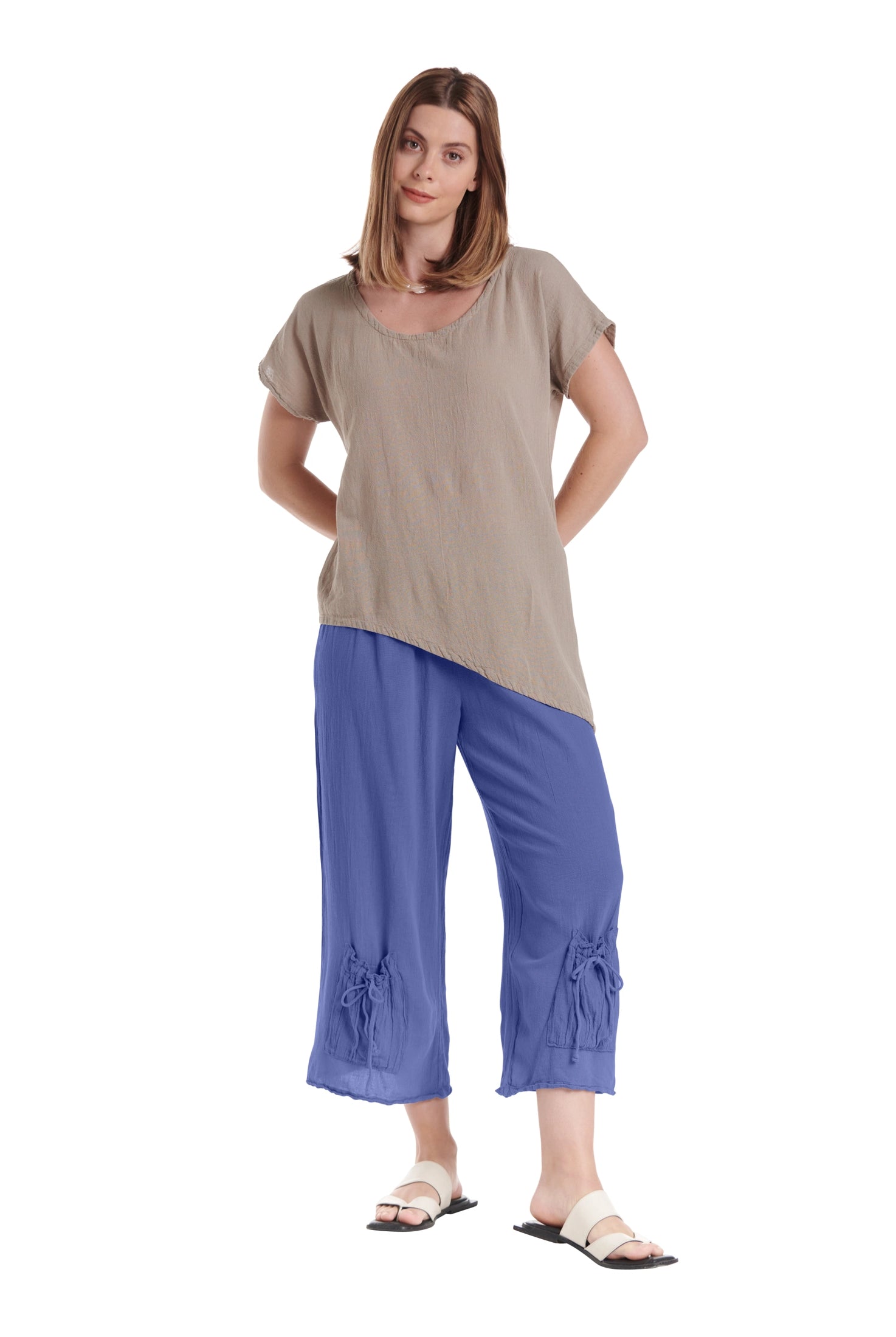 Sammy Cotton Gauze Pants-Oh My Gauze