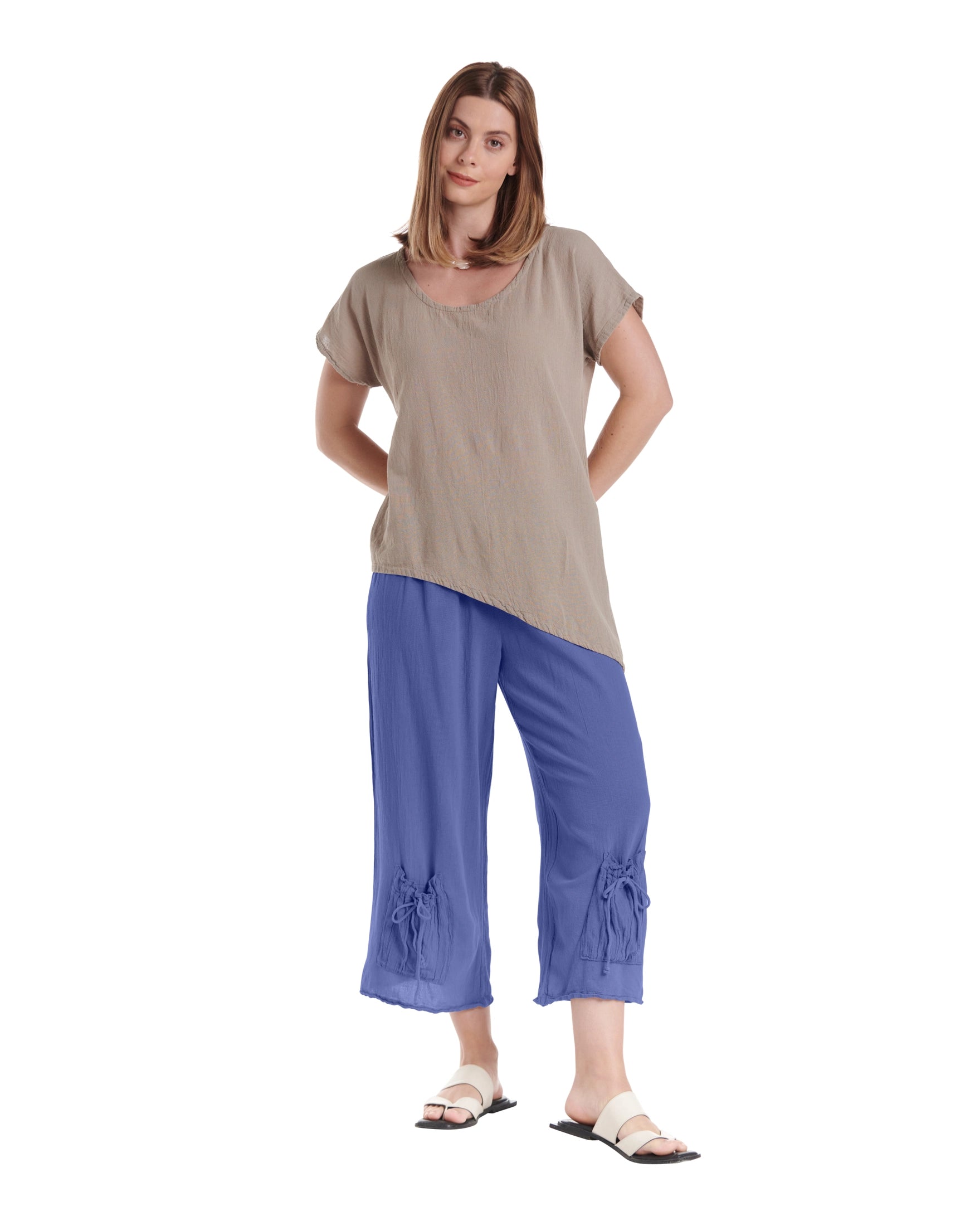 Sammy Cotton Gauze Pants-Oh My Gauze