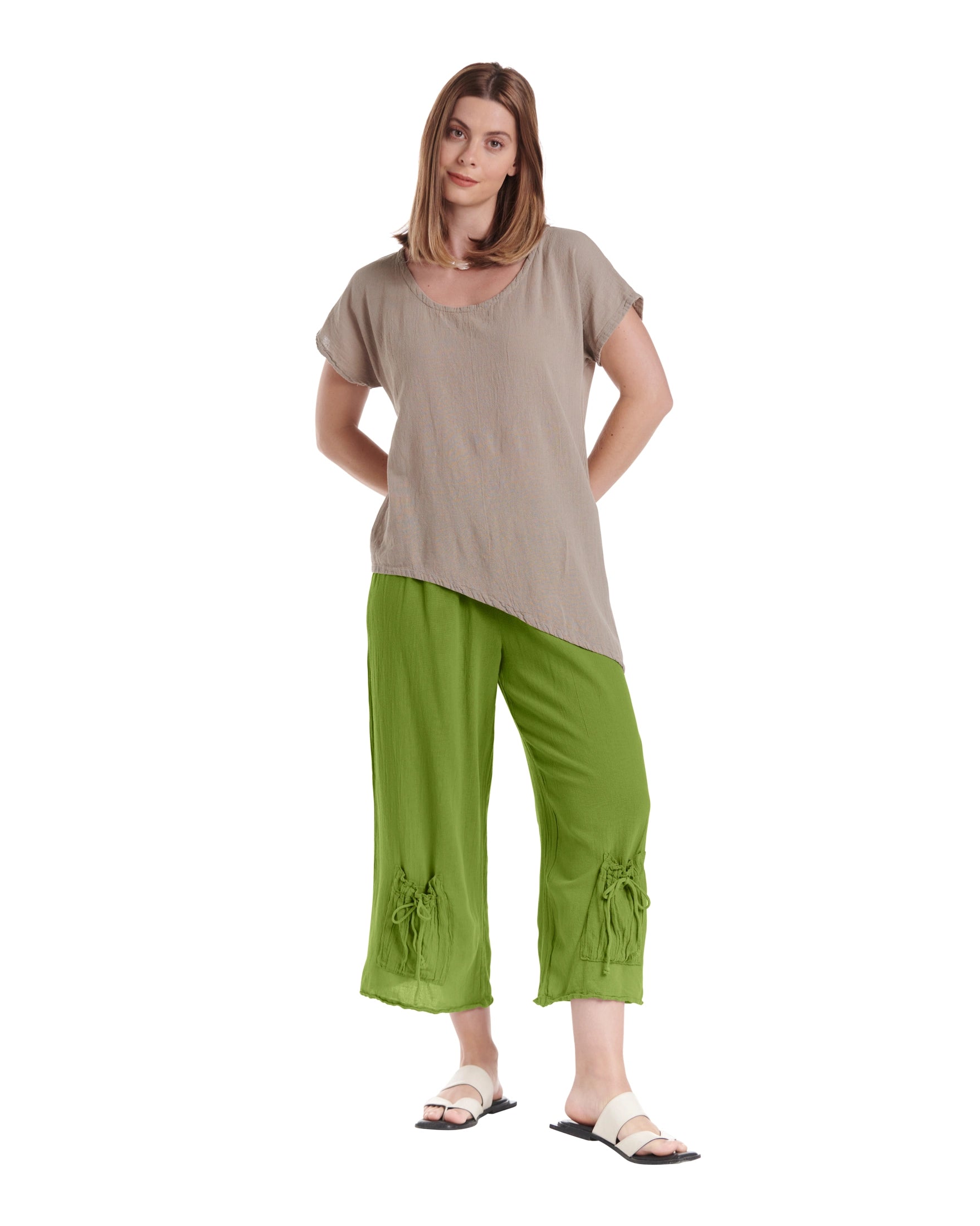 Sammy Cotton Gauze Pants-Oh My Gauze