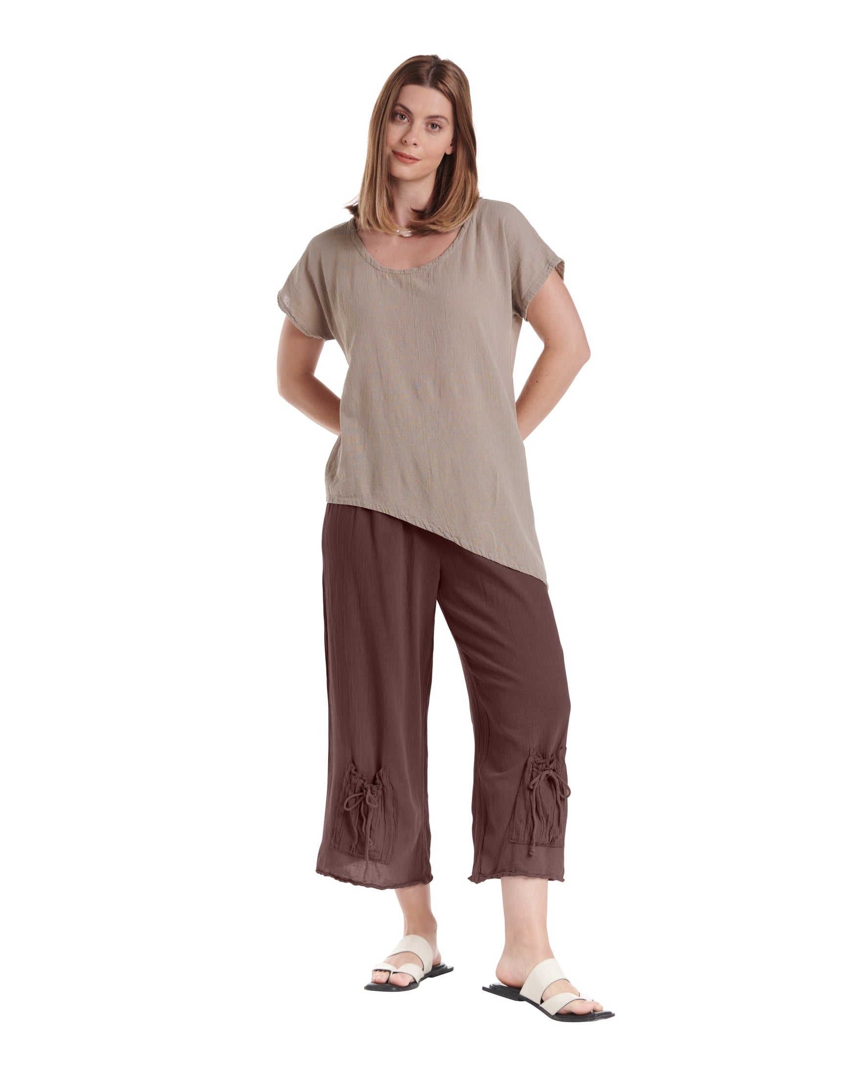 Sammy Cotton Gauze Pants-Oh My Gauze