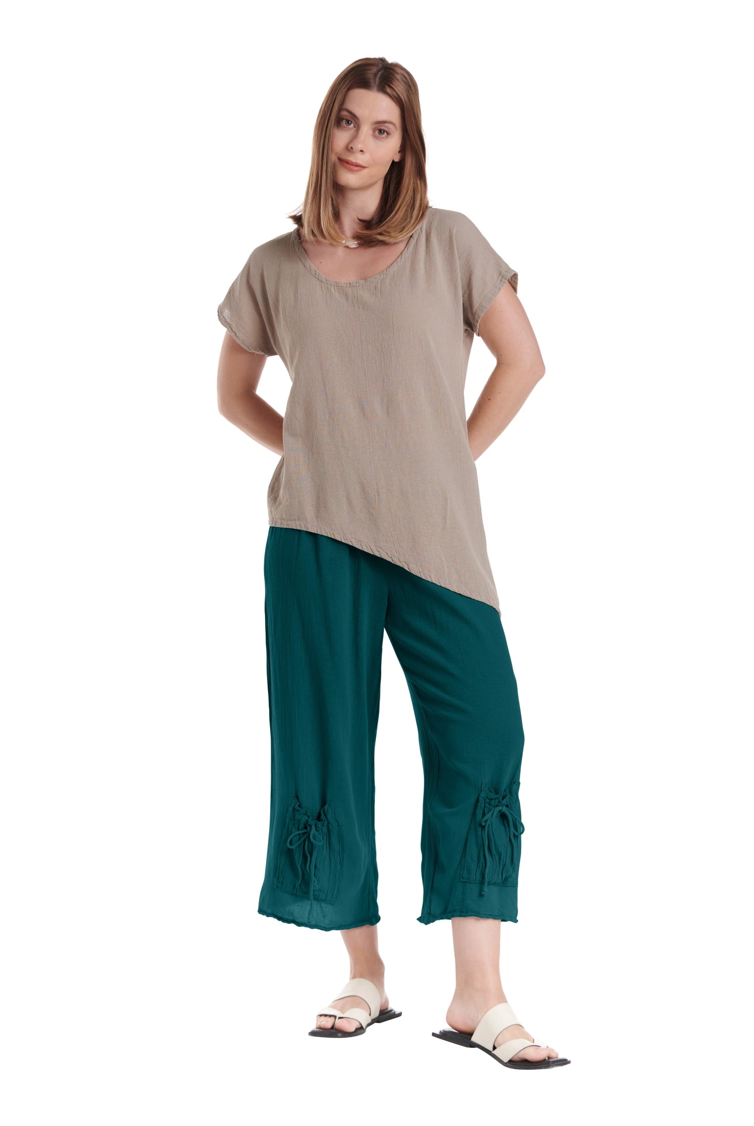 Sammy Cotton Gauze Pants-Oh My Gauze