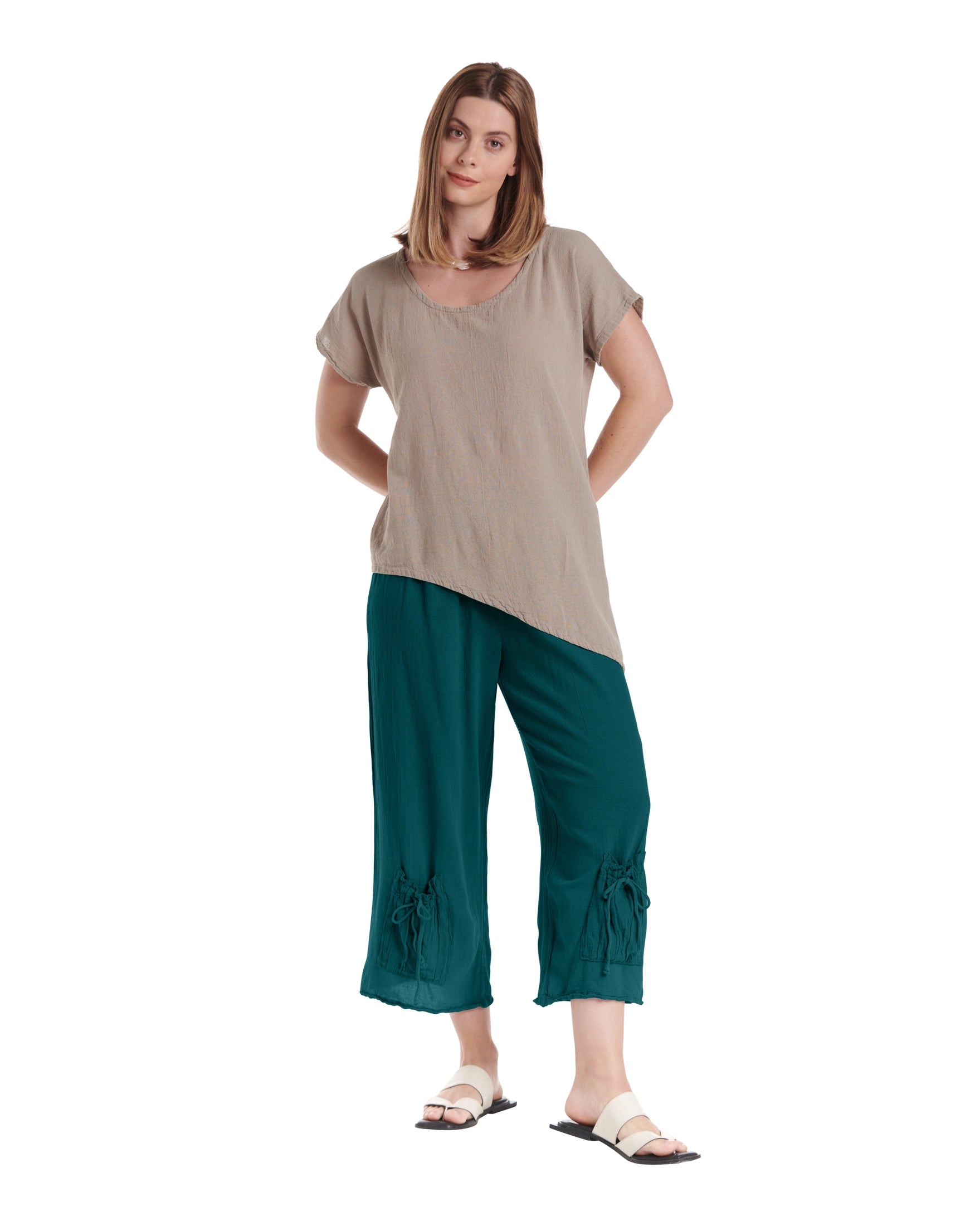 Sammy Cotton Gauze Pants-Oh My Gauze