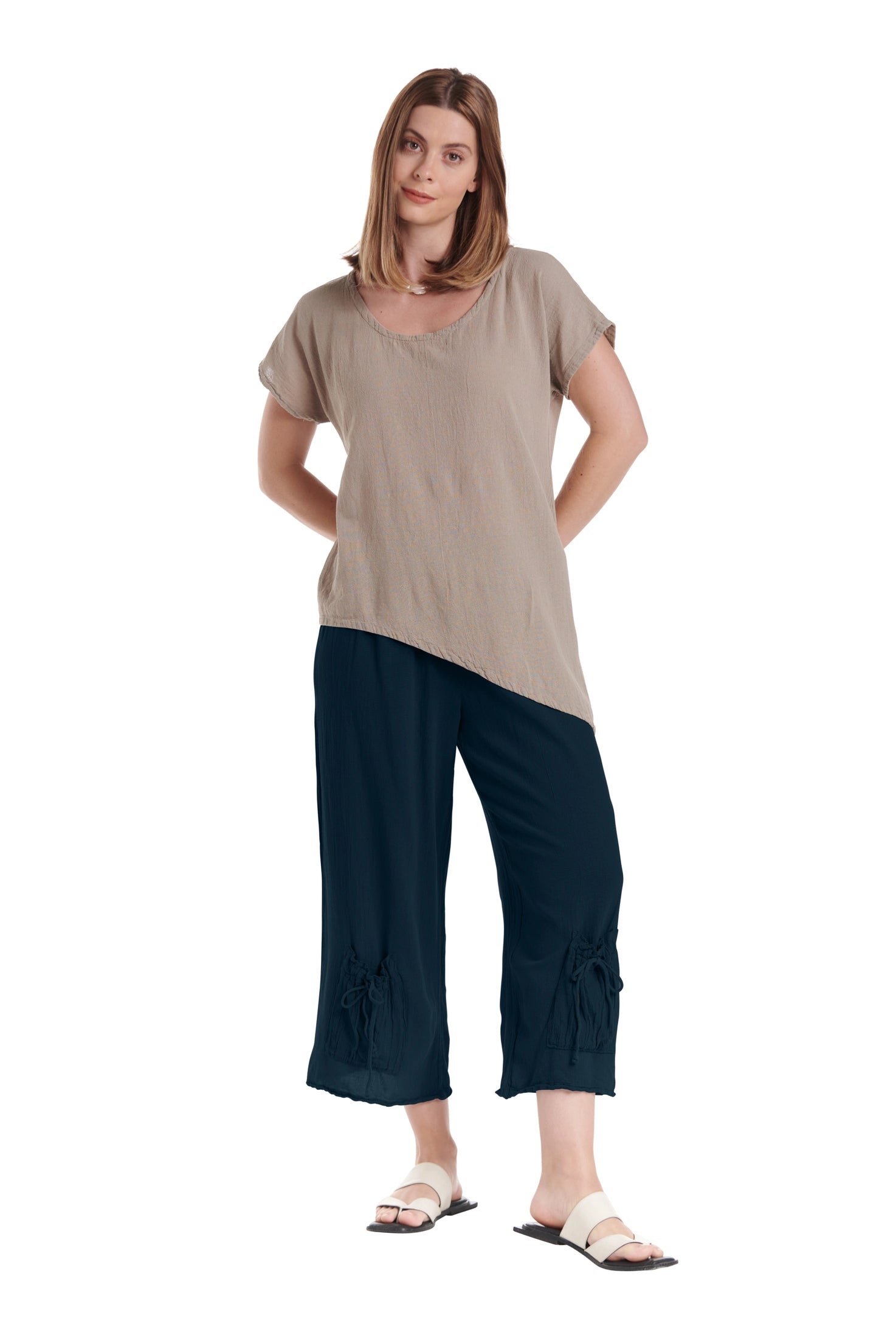 Sammy Cotton Gauze Pants-Oh My Gauze