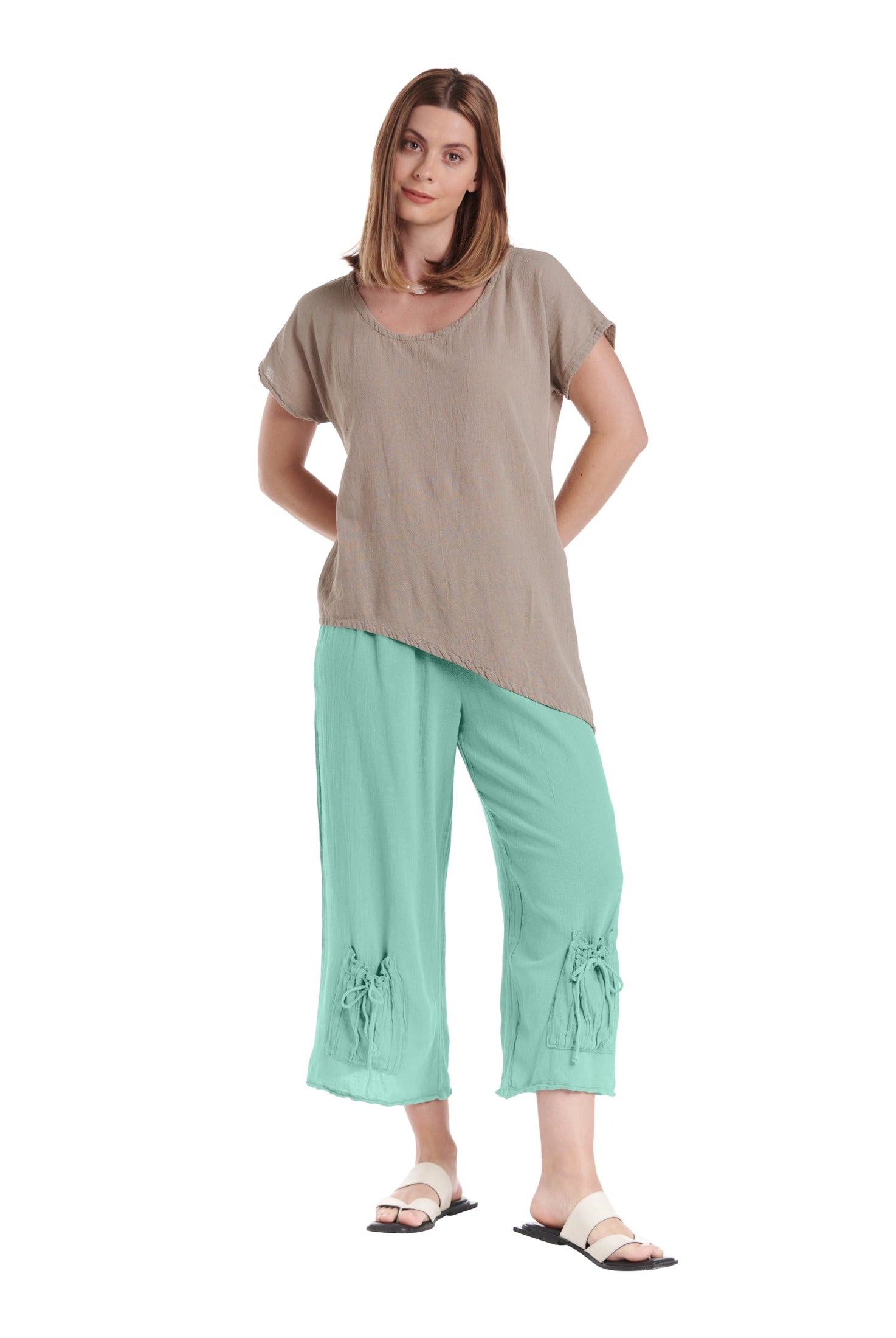 Sammy Cotton Gauze Pants-Oh My Gauze