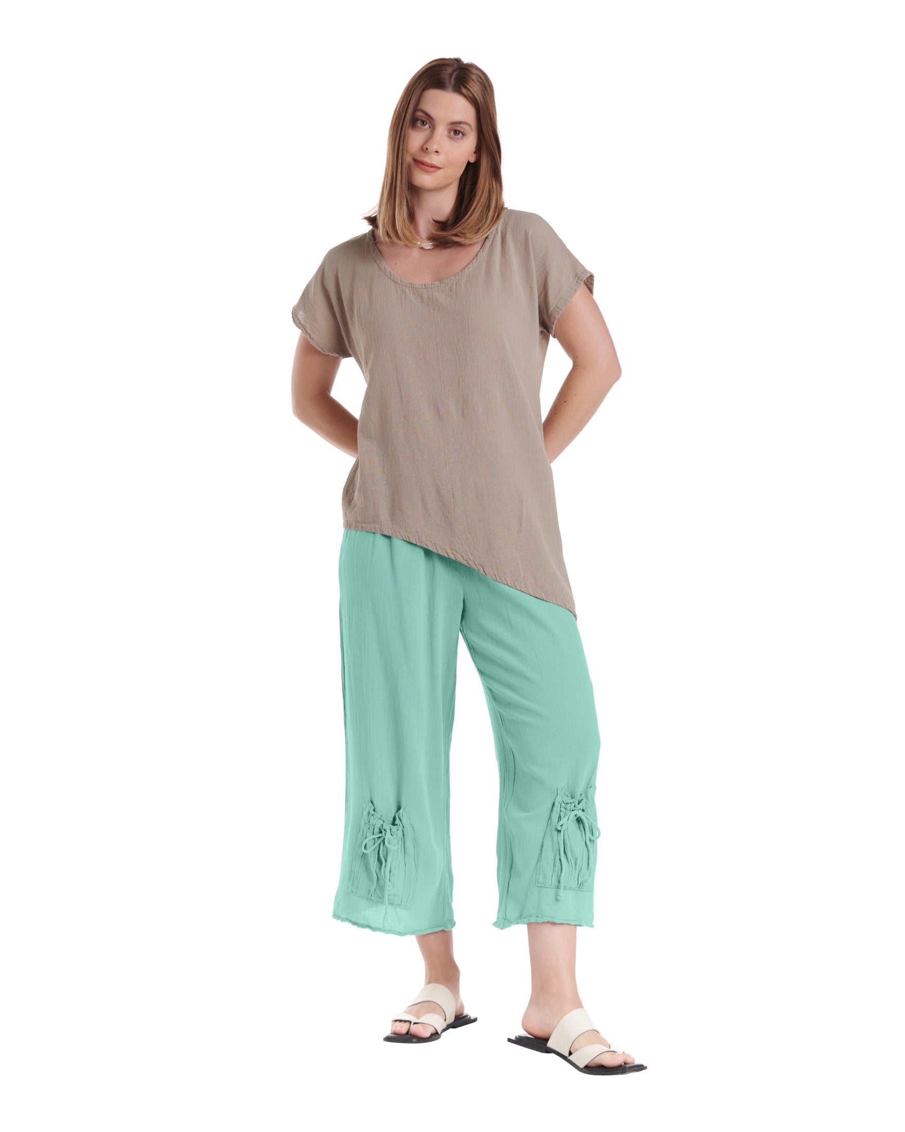 Sammy Cotton Gauze Pants-Oh My Gauze
