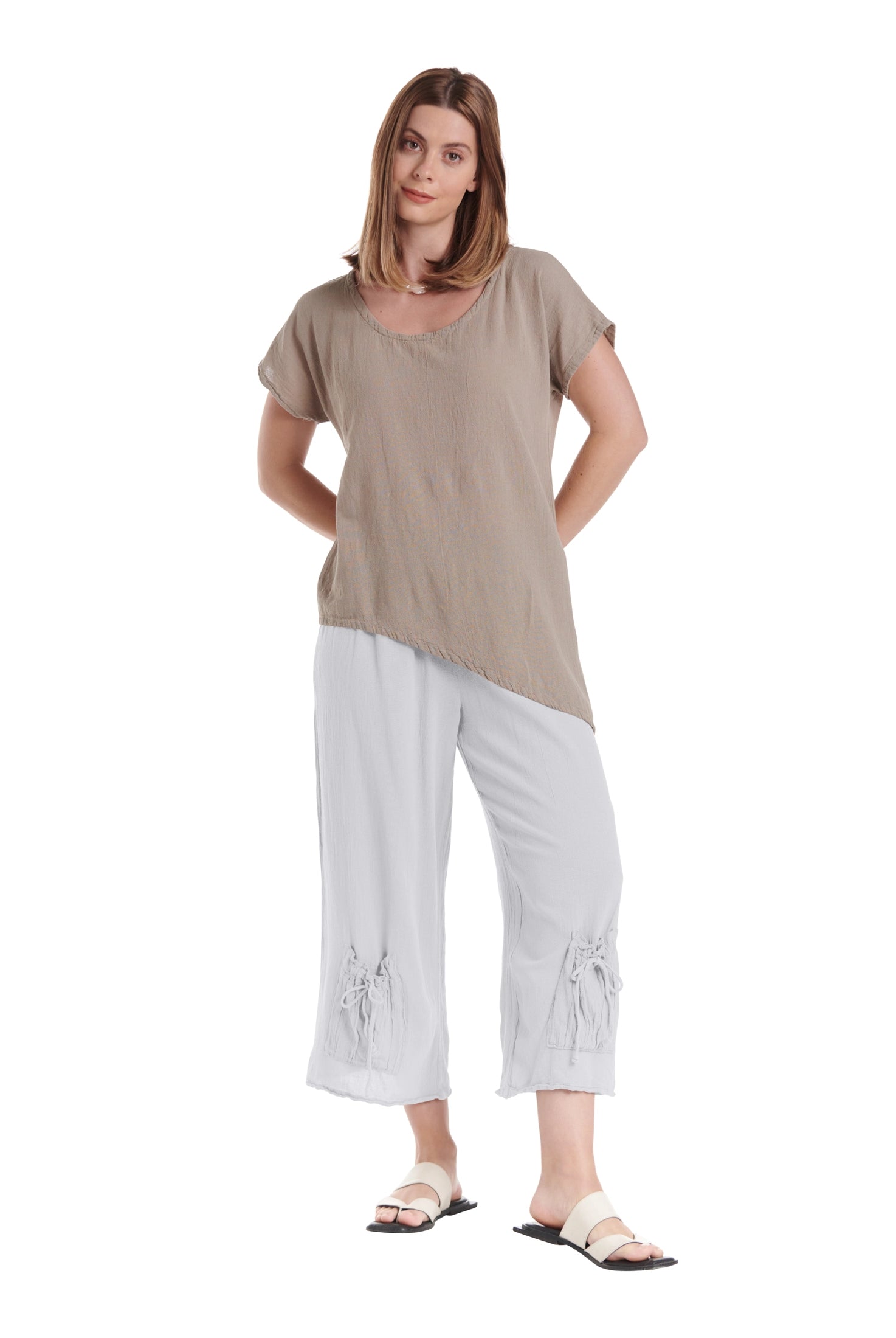 Sammy Cotton Gauze Pants-Oh My Gauze