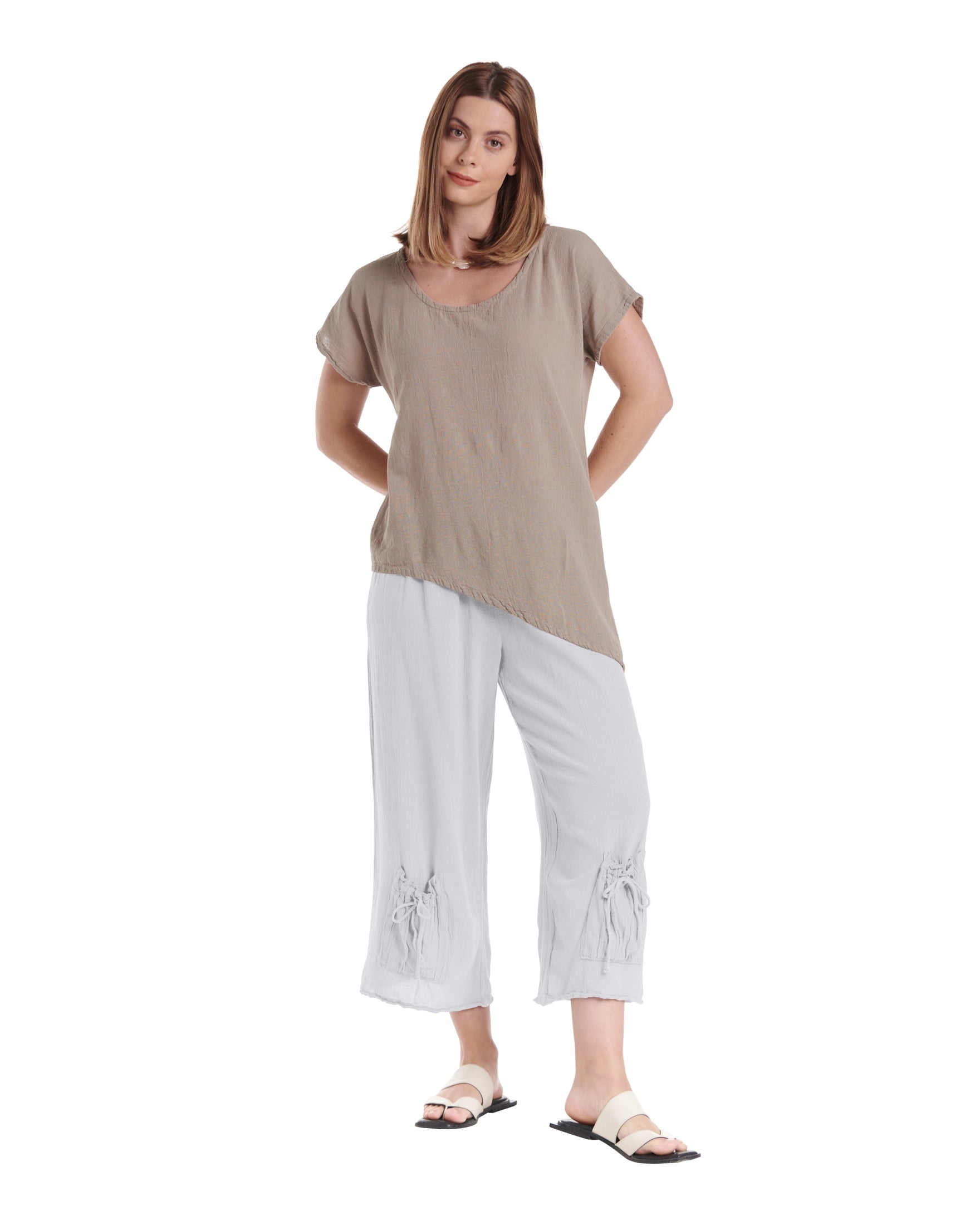 Sammy Cotton Gauze Pants-Oh My Gauze