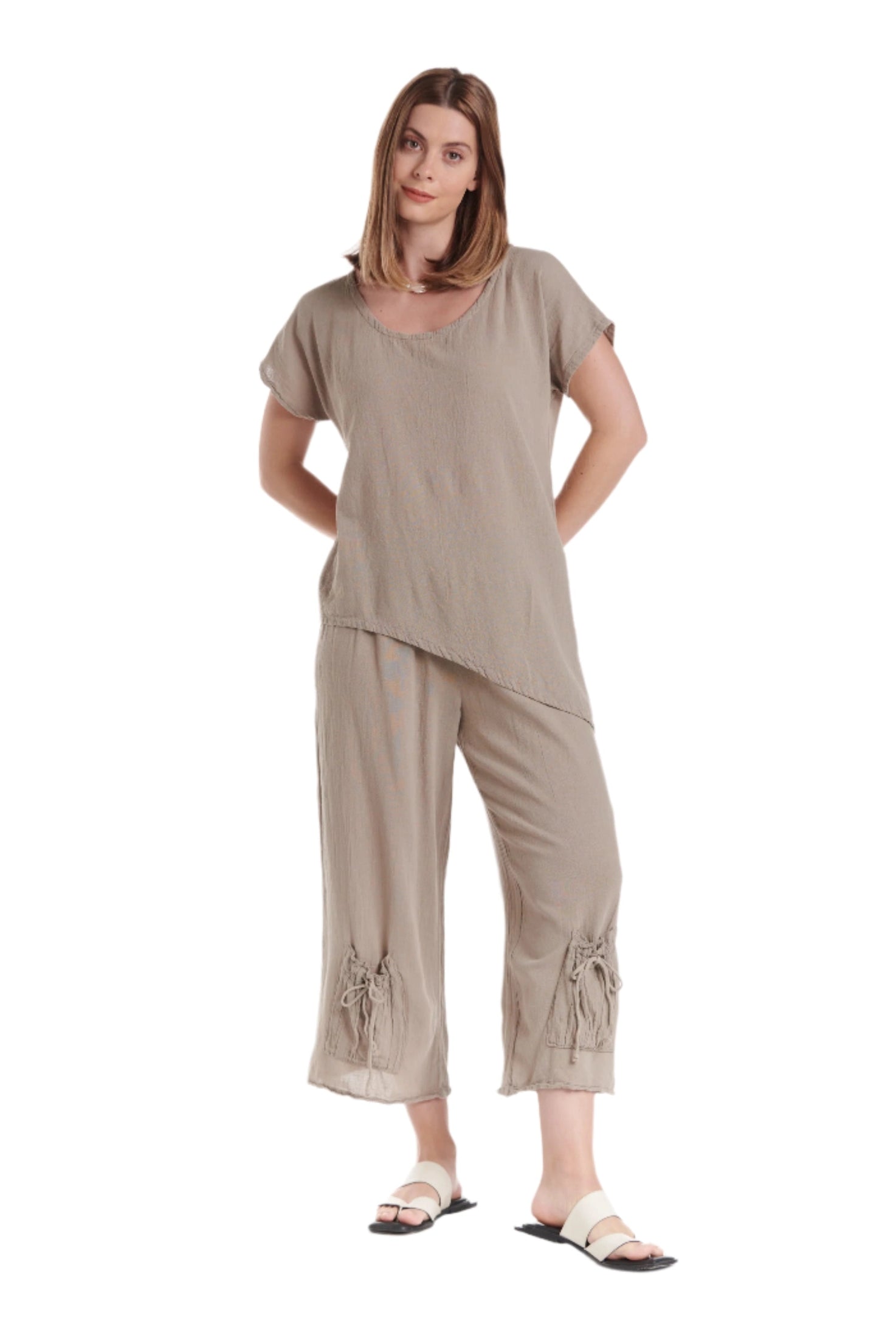 Sammy Cotton Gauze Pants-Oh My Gauze