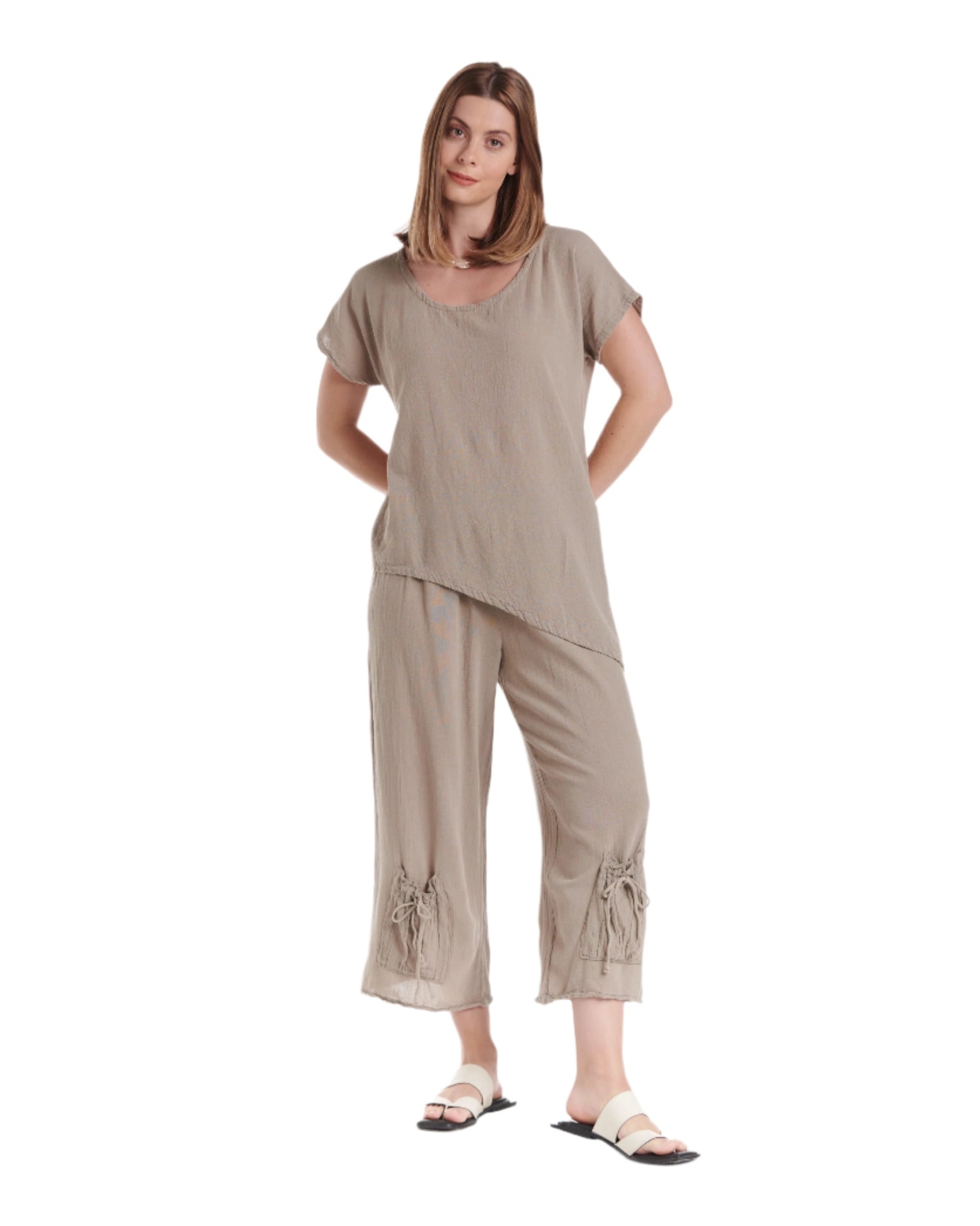 Sammy Cotton Gauze Pants-Oh My Gauze