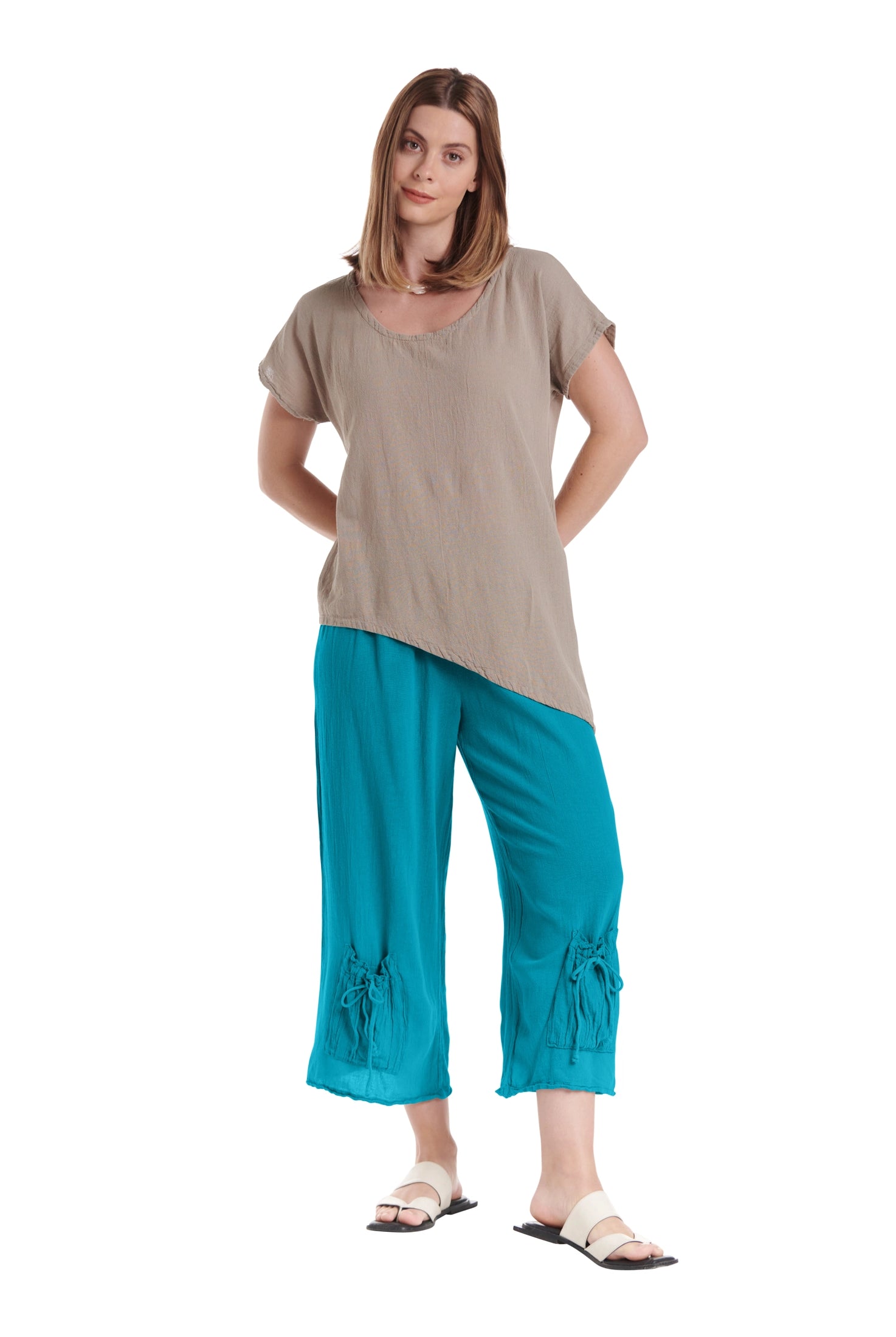 Sammy Cotton Gauze Pants-Oh My Gauze
