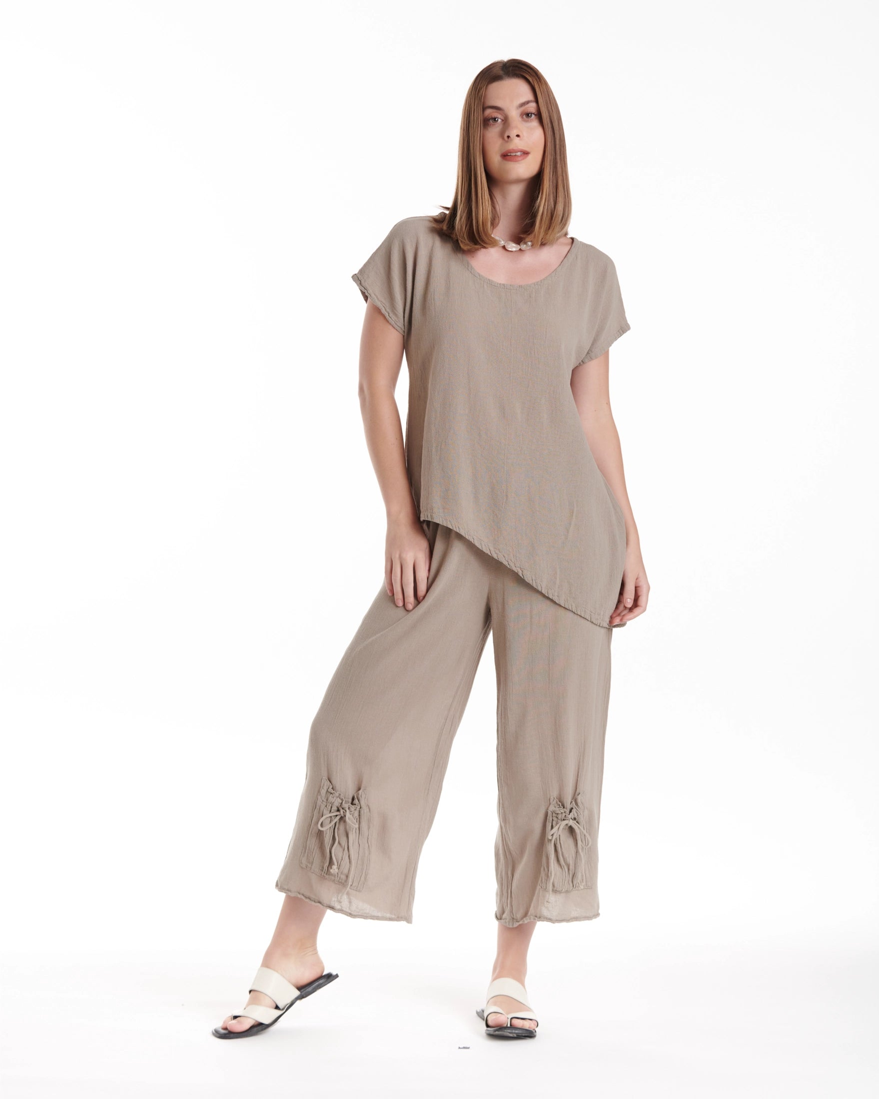 Sammy Cotton Gauze Pants-Oh My Gauze