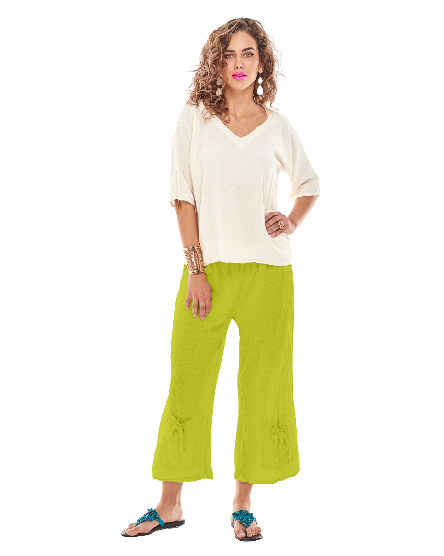 Sammy Cotton Gauze Pants-Oh My Gauze