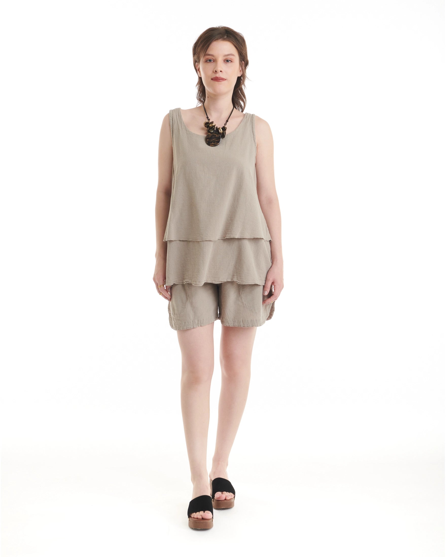 Sandbar Cotton Gauze Blouse - New-Oh My Gauze