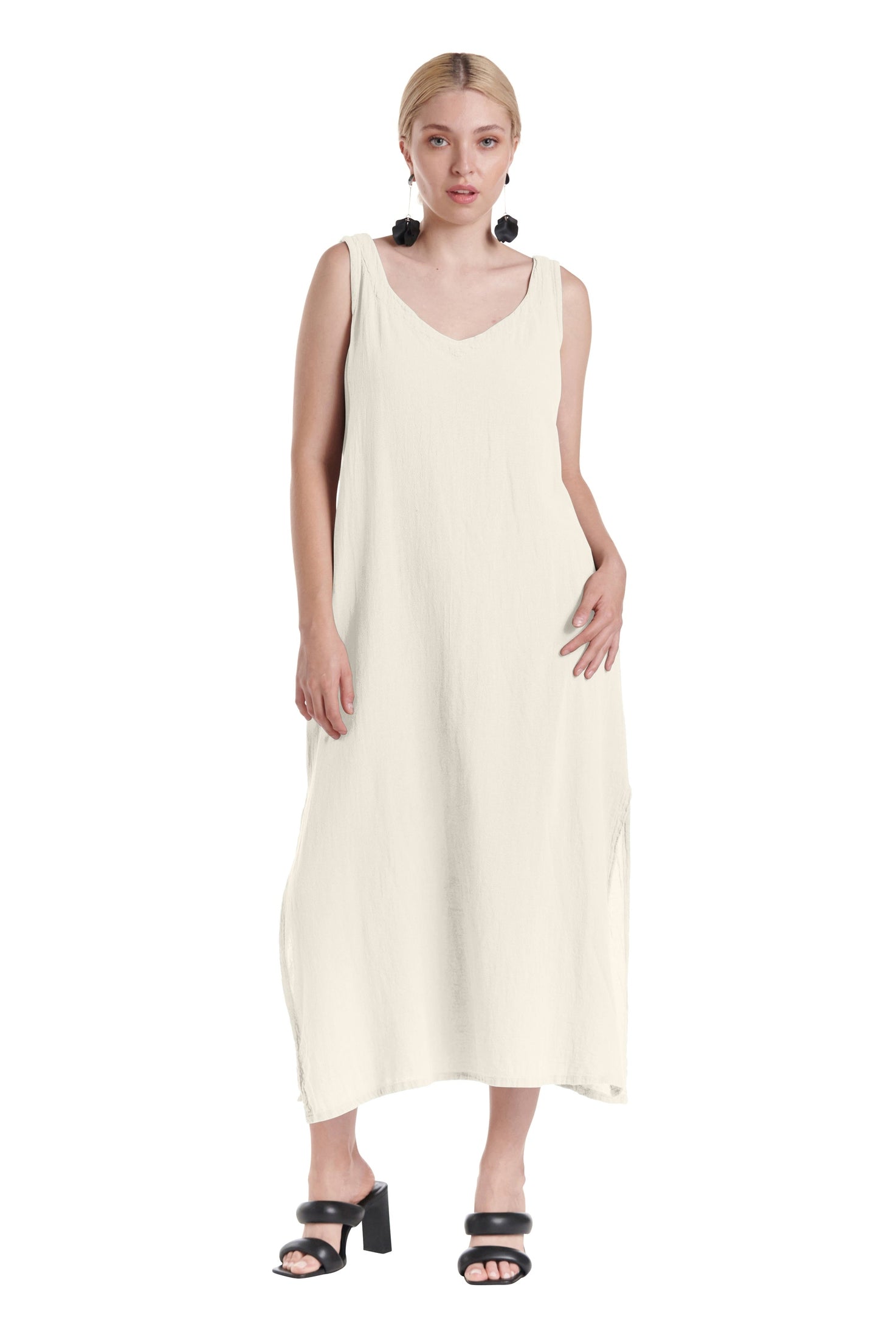 Sangria Cotton Gauze Dress-Oh My Gauze