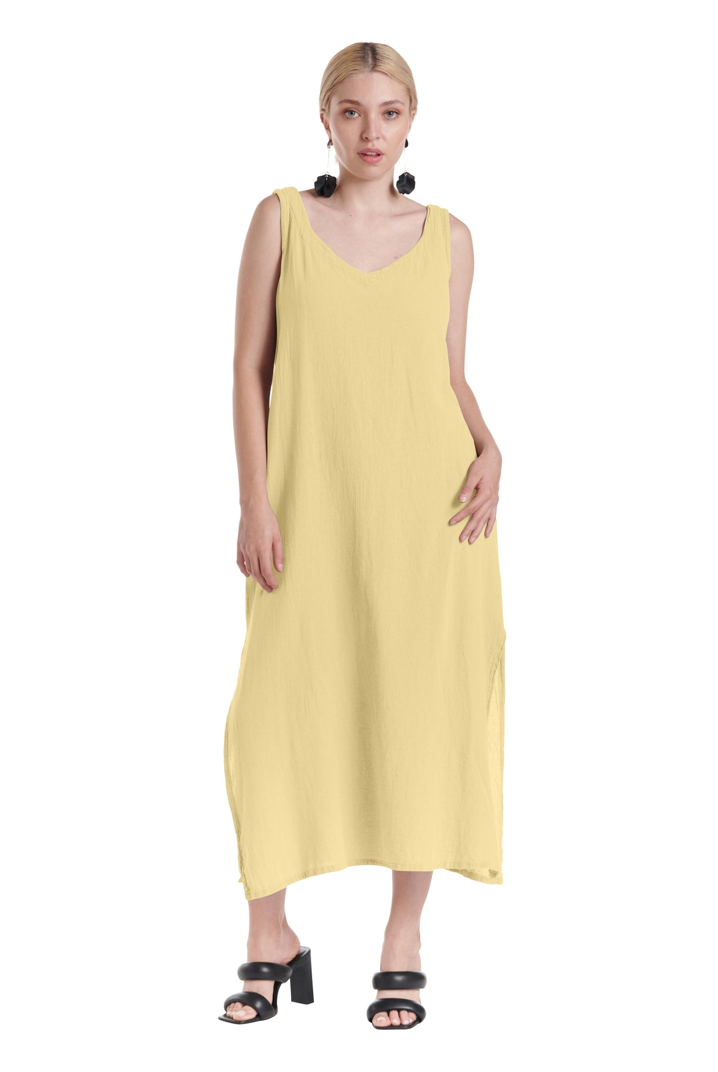 Sangria Cotton Gauze Dress-Oh My Gauze