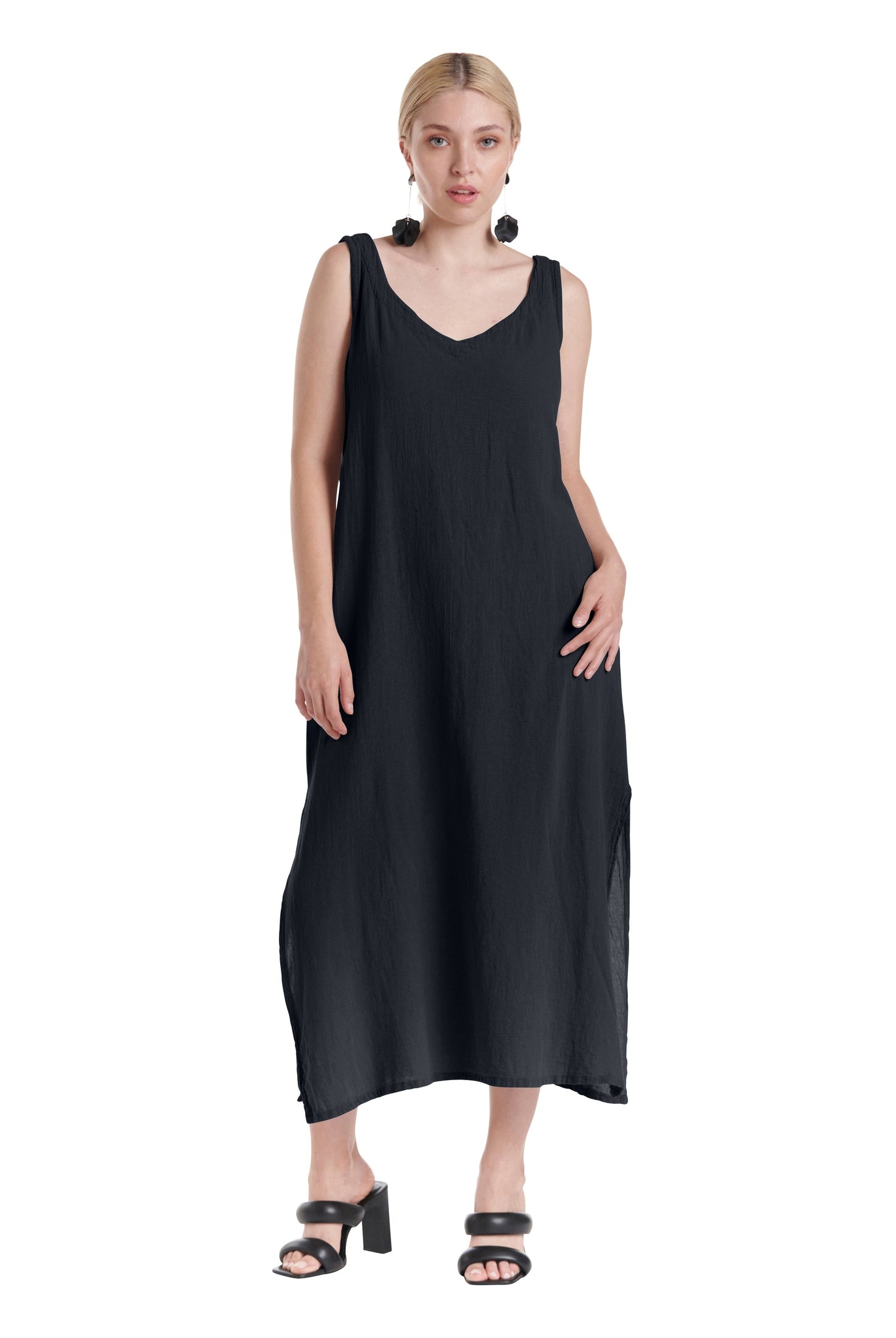 Sangria Cotton Gauze Dress-Oh My Gauze