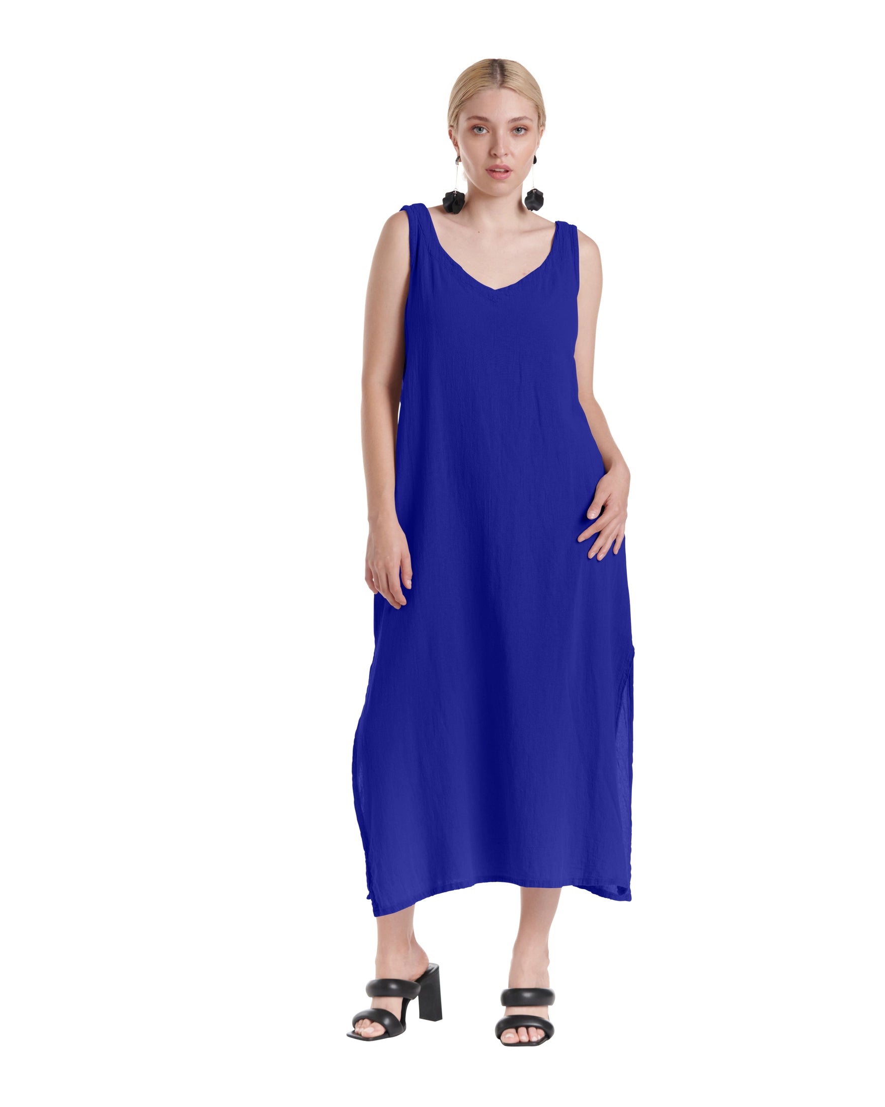 Sangria Cotton Gauze Dress-Oh My Gauze