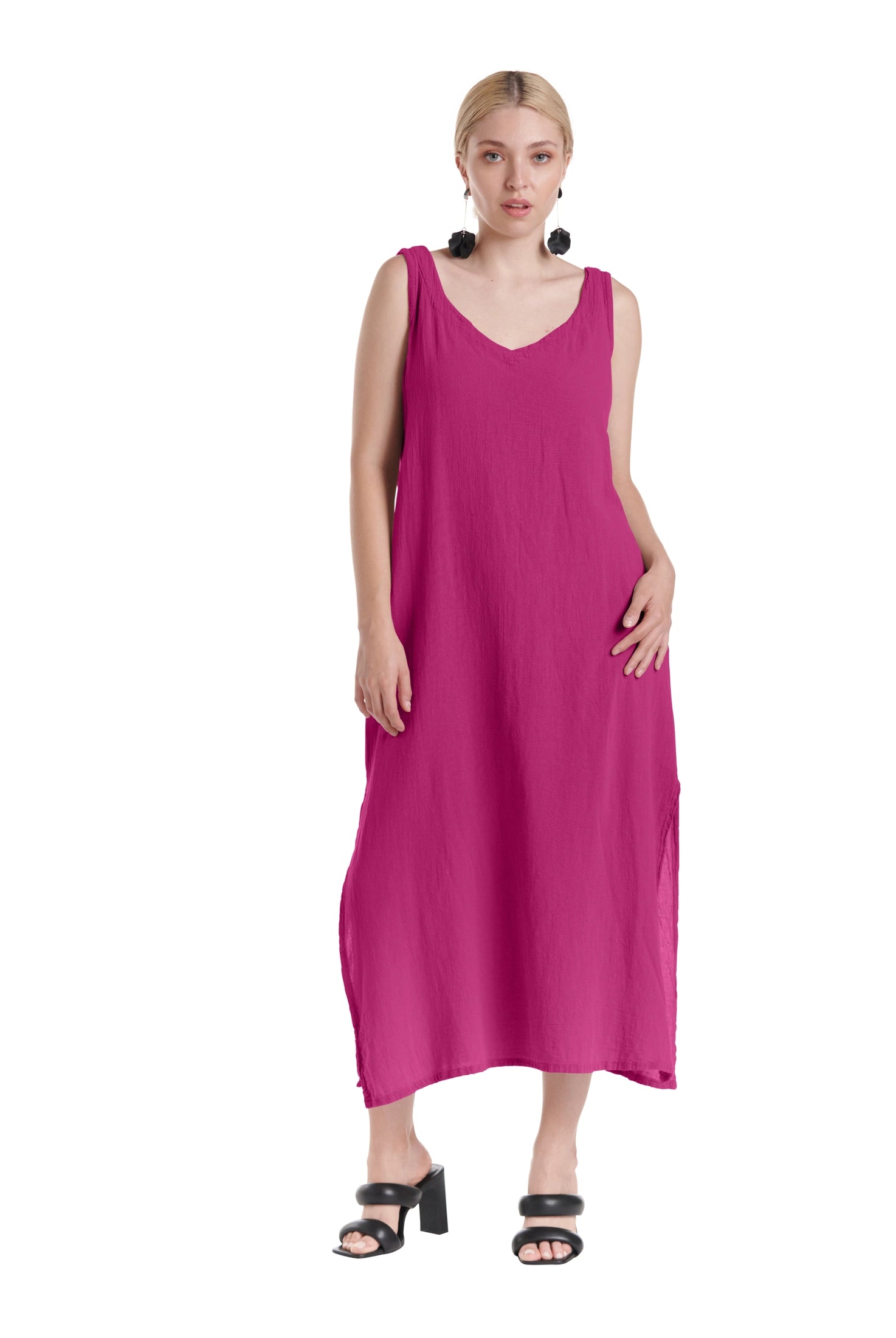 Sangria Dress-Oh My Gauze