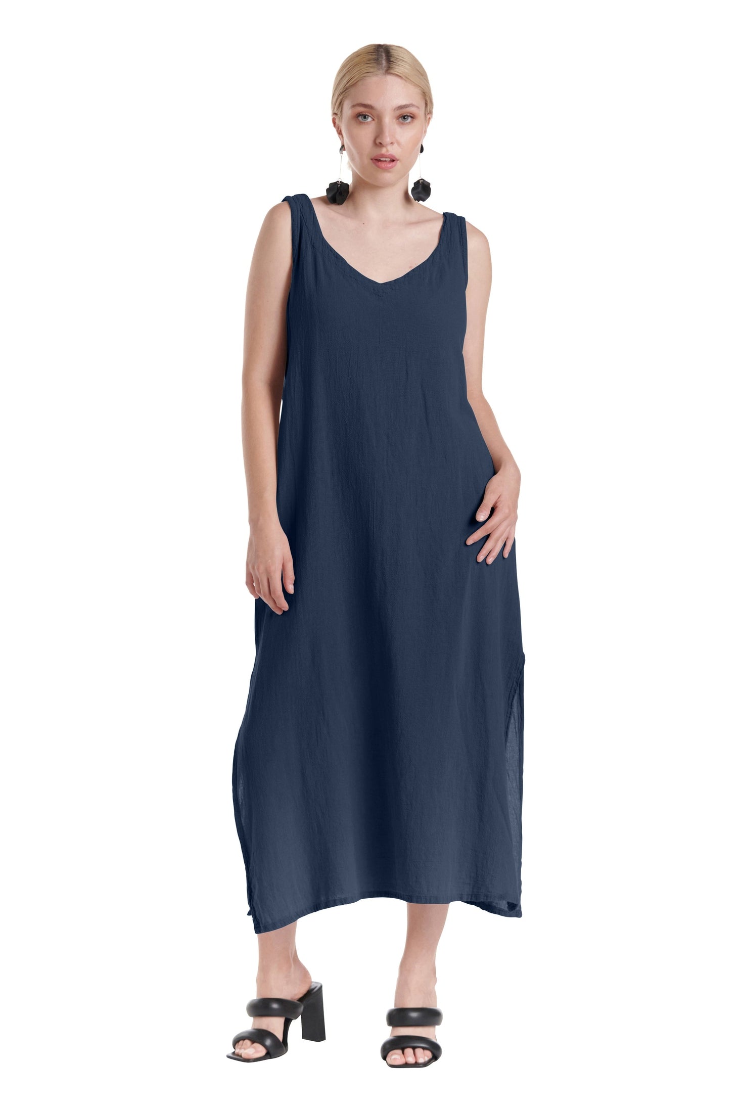 Sangria Cotton Gauze Dress-Oh My Gauze