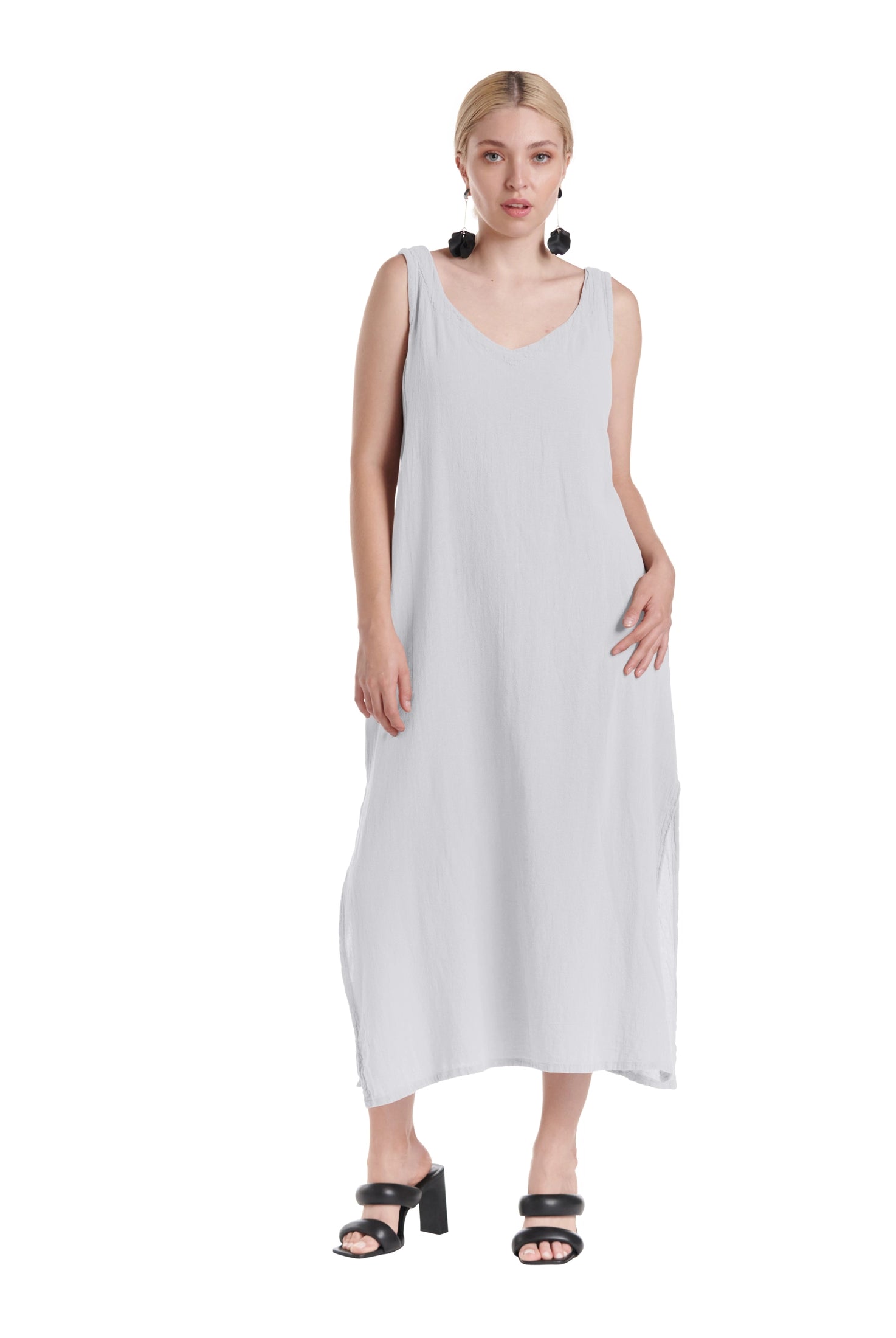 Sangria Cotton Gauze Dress-Oh My Gauze