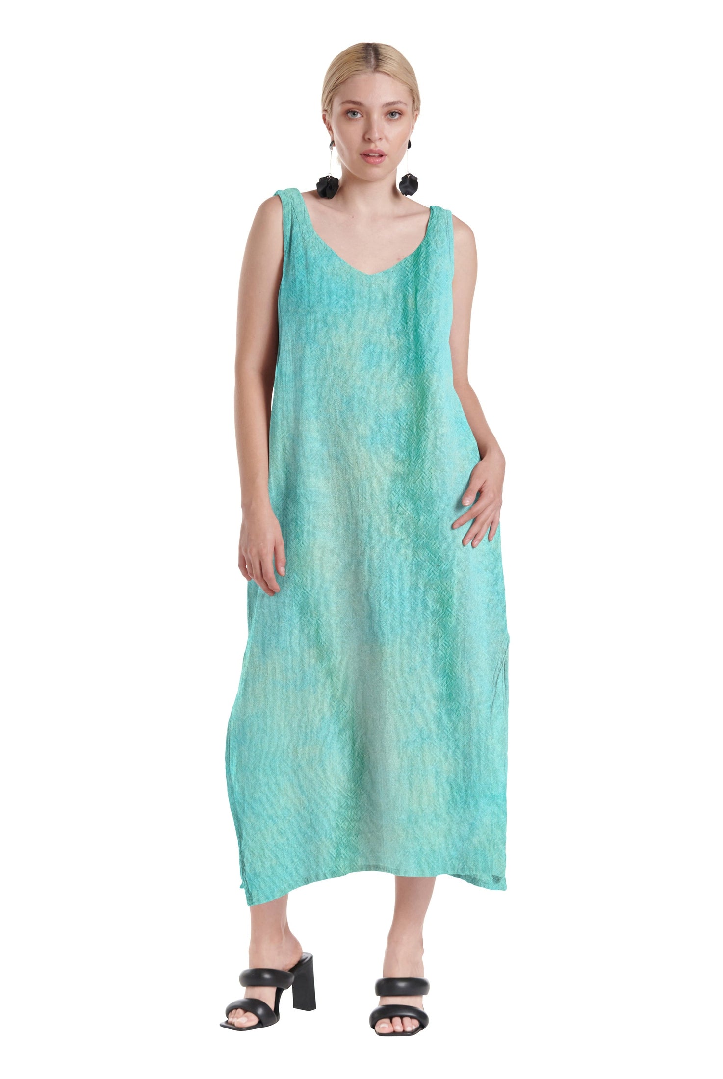 Sangria Cotton Gauze Dress-Oh My Gauze
