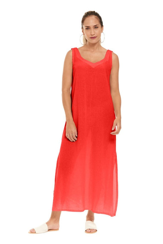 Sangria Dress-Oh My Gauze