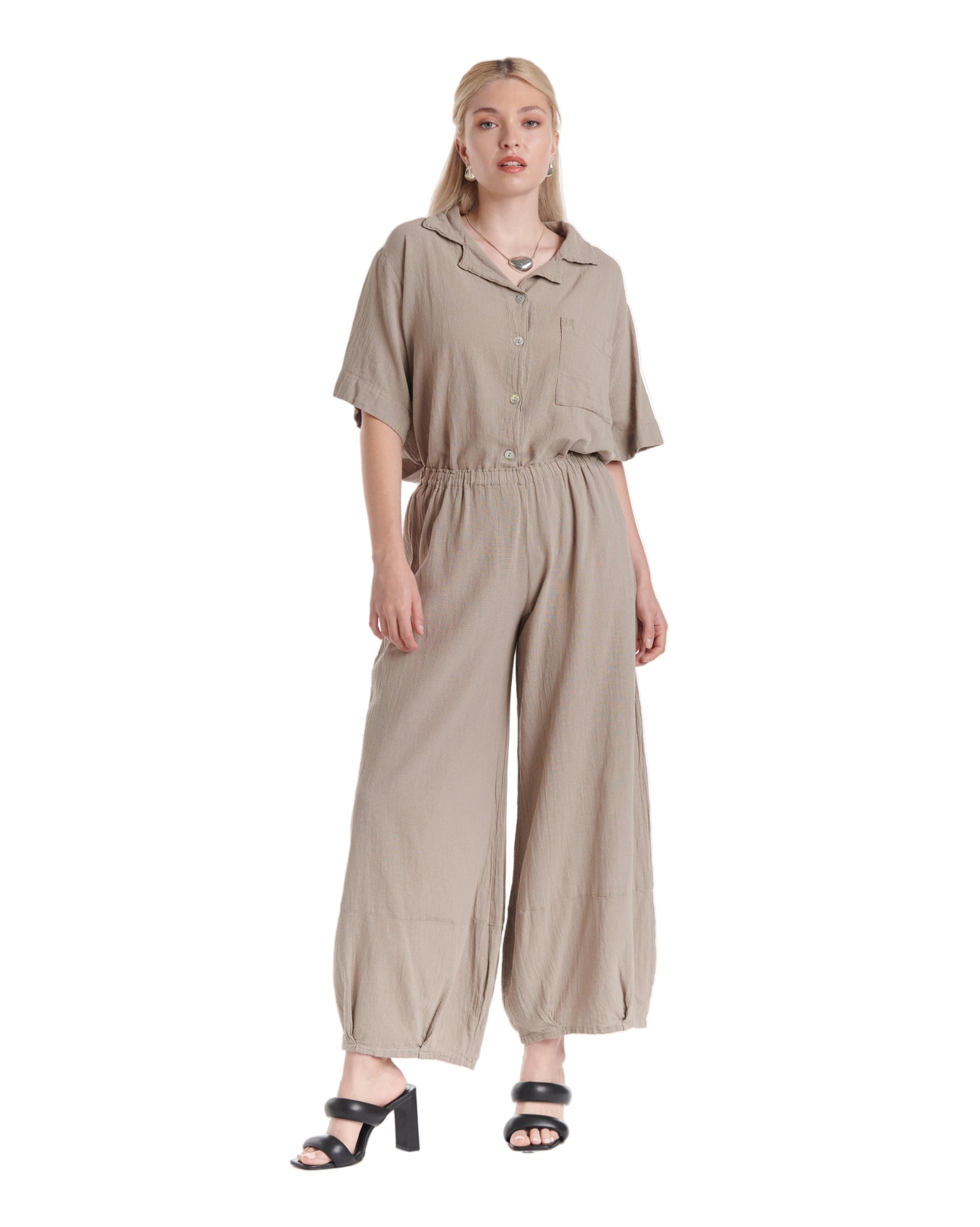 Savannah Cotton Gauze Pants-Oh My Gauze