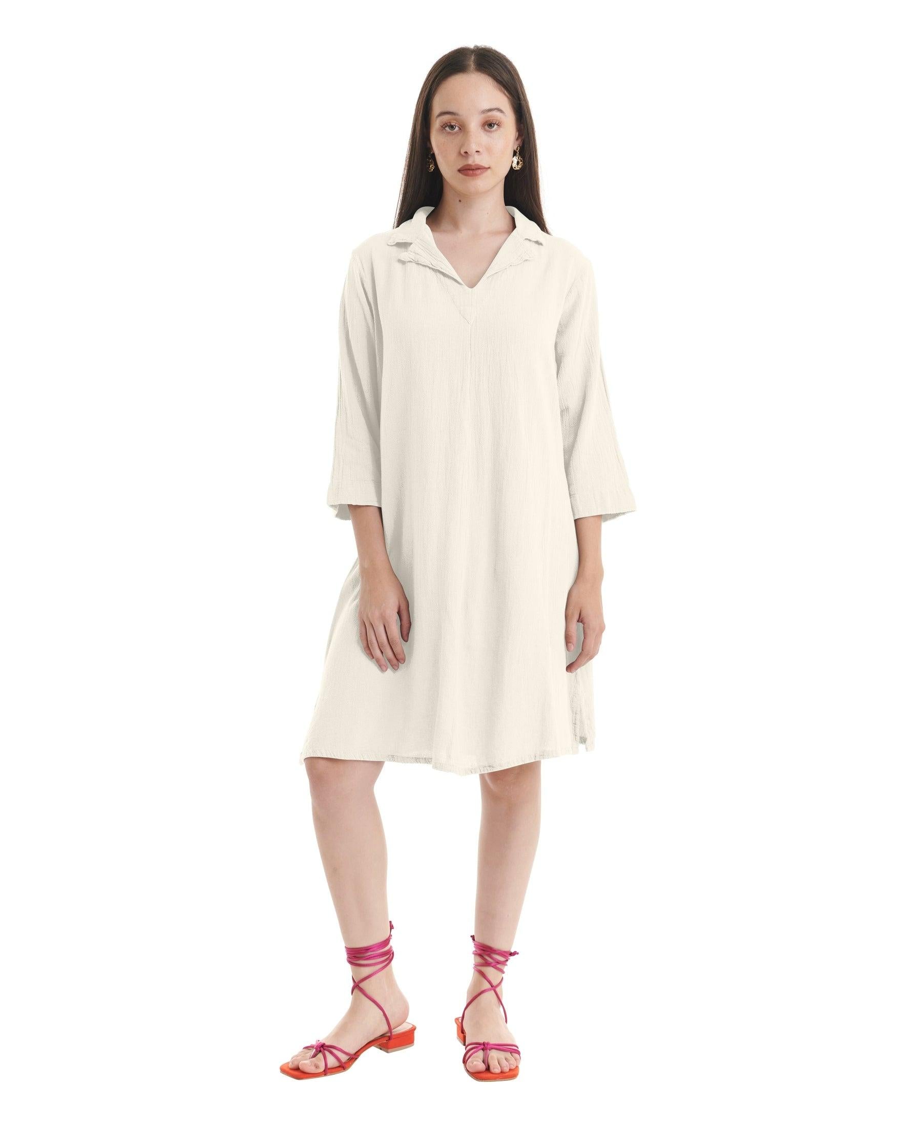 Shelly Cotton Gauze Dress-Oh My Gauze