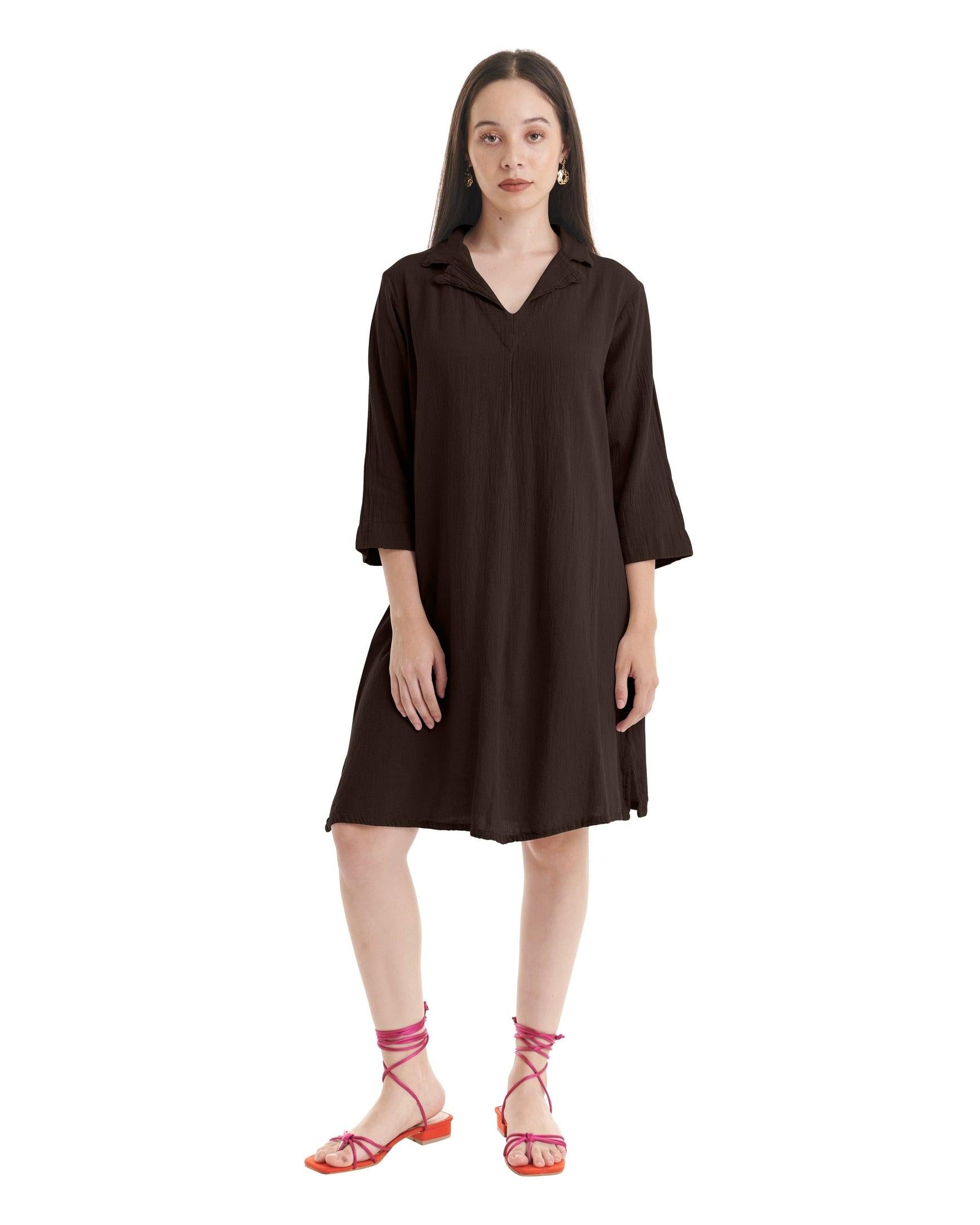 Shelly Cotton Gauze Dress-Oh My Gauze