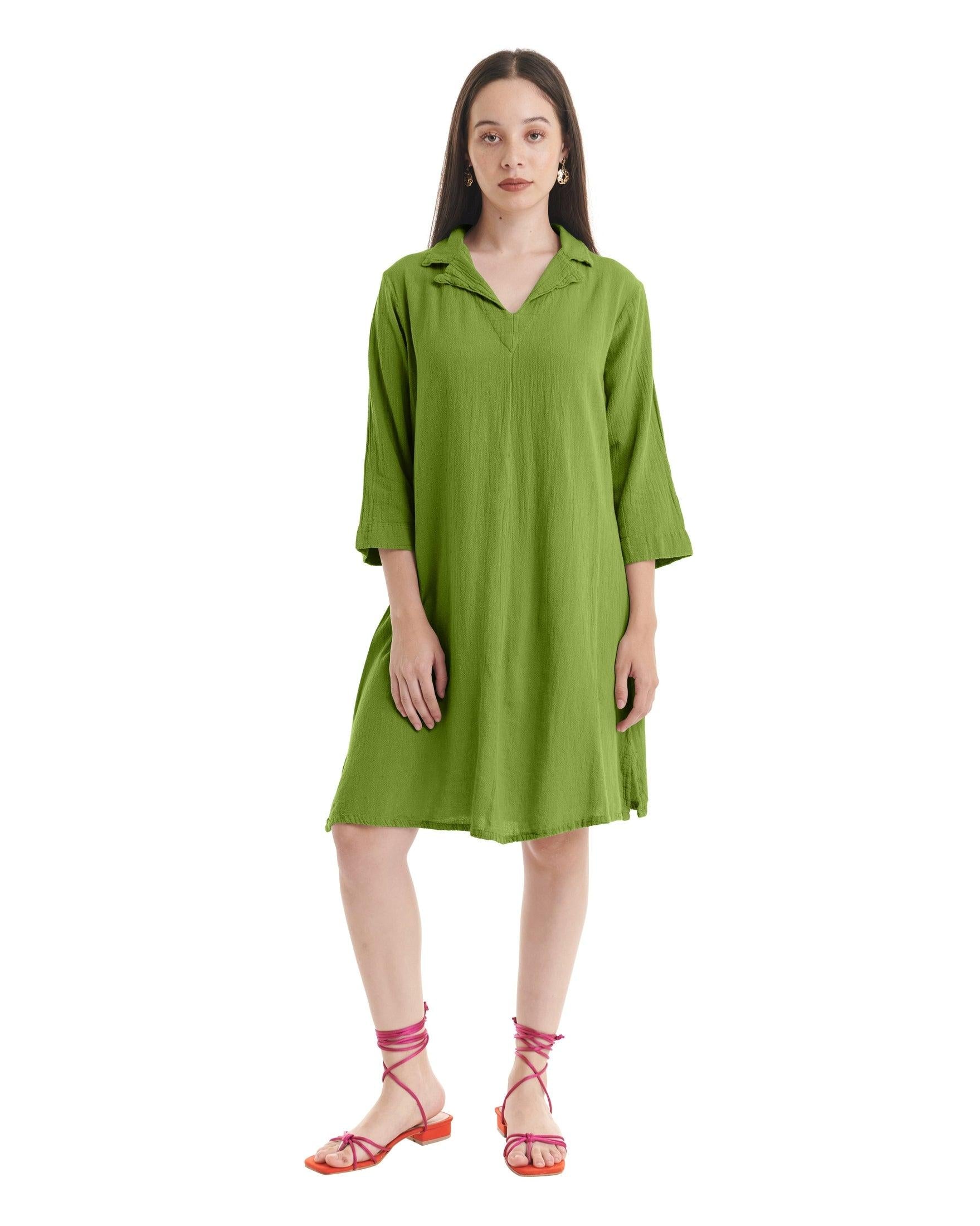 Shelly Cotton Gauze Dress-Oh My Gauze