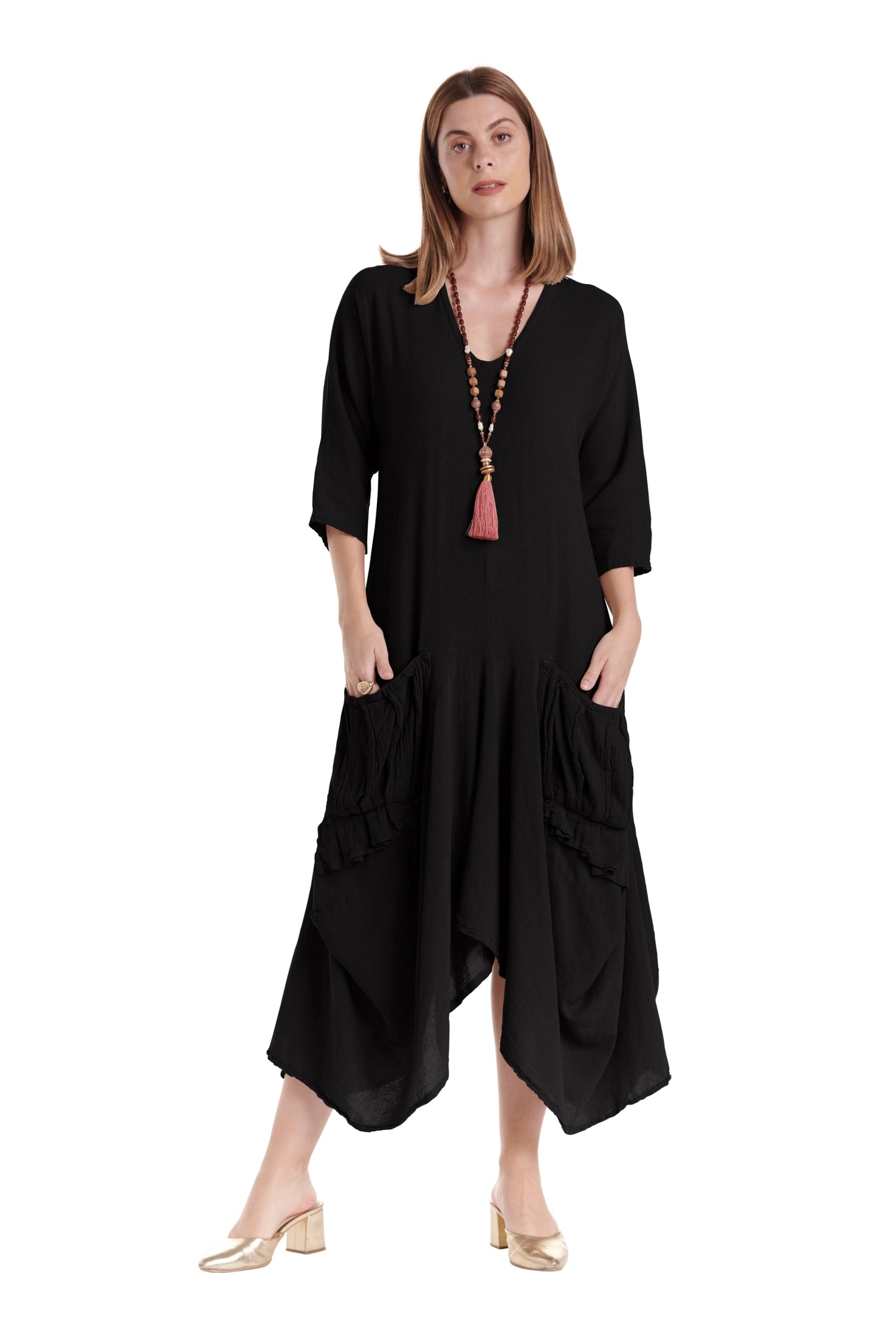 Shepherd Cotton Gauze Dress-Oh My Gauze