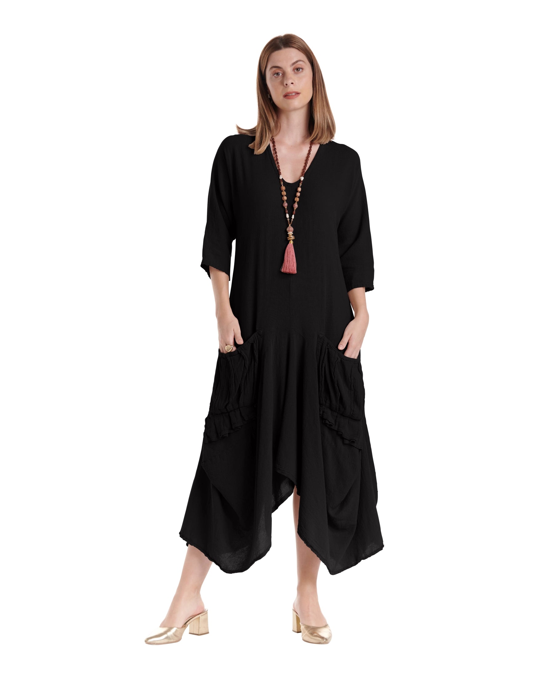 Shepherd Cotton Gauze Dress-Oh My Gauze