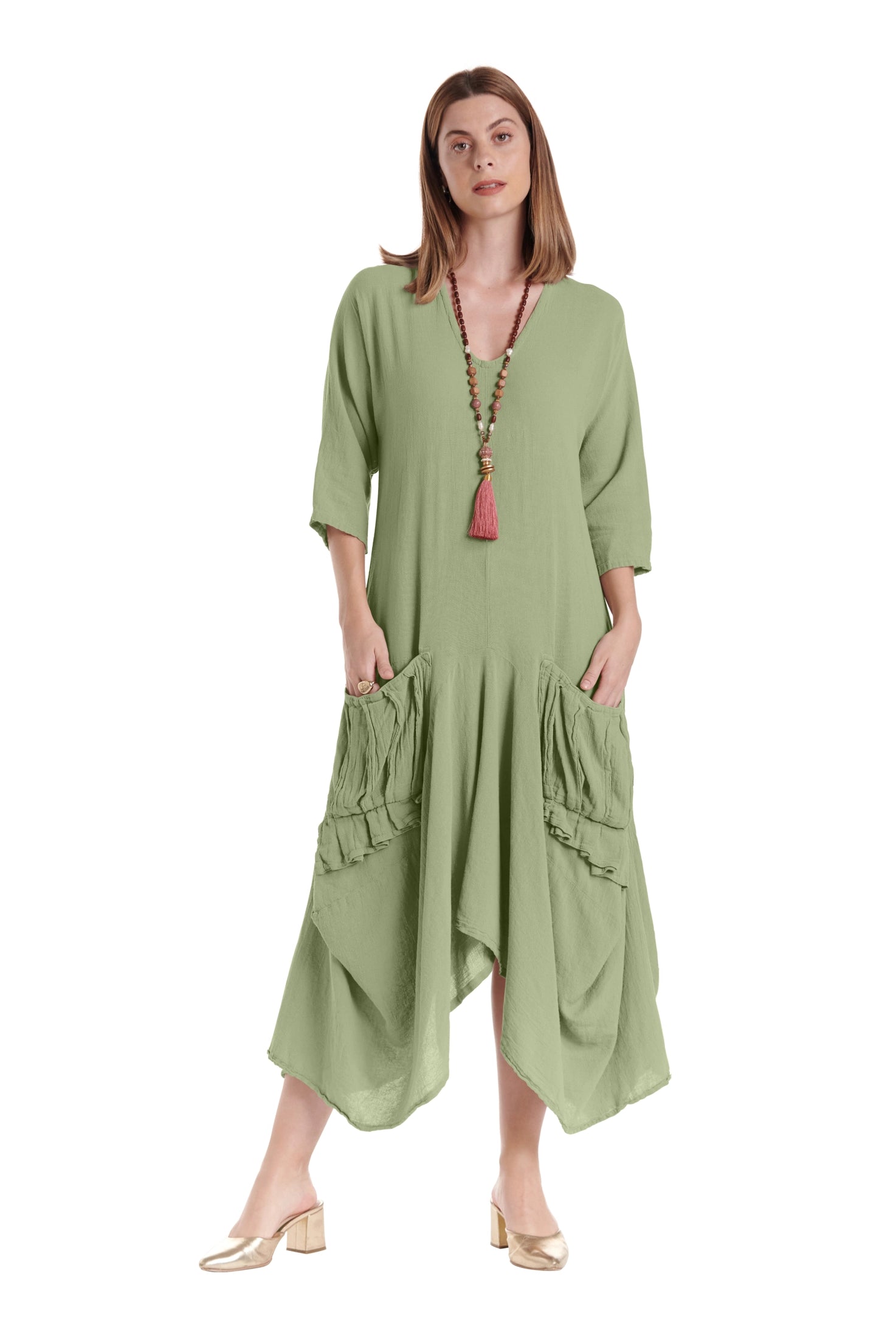 Shepherd Cotton Gauze Dress-Oh My Gauze