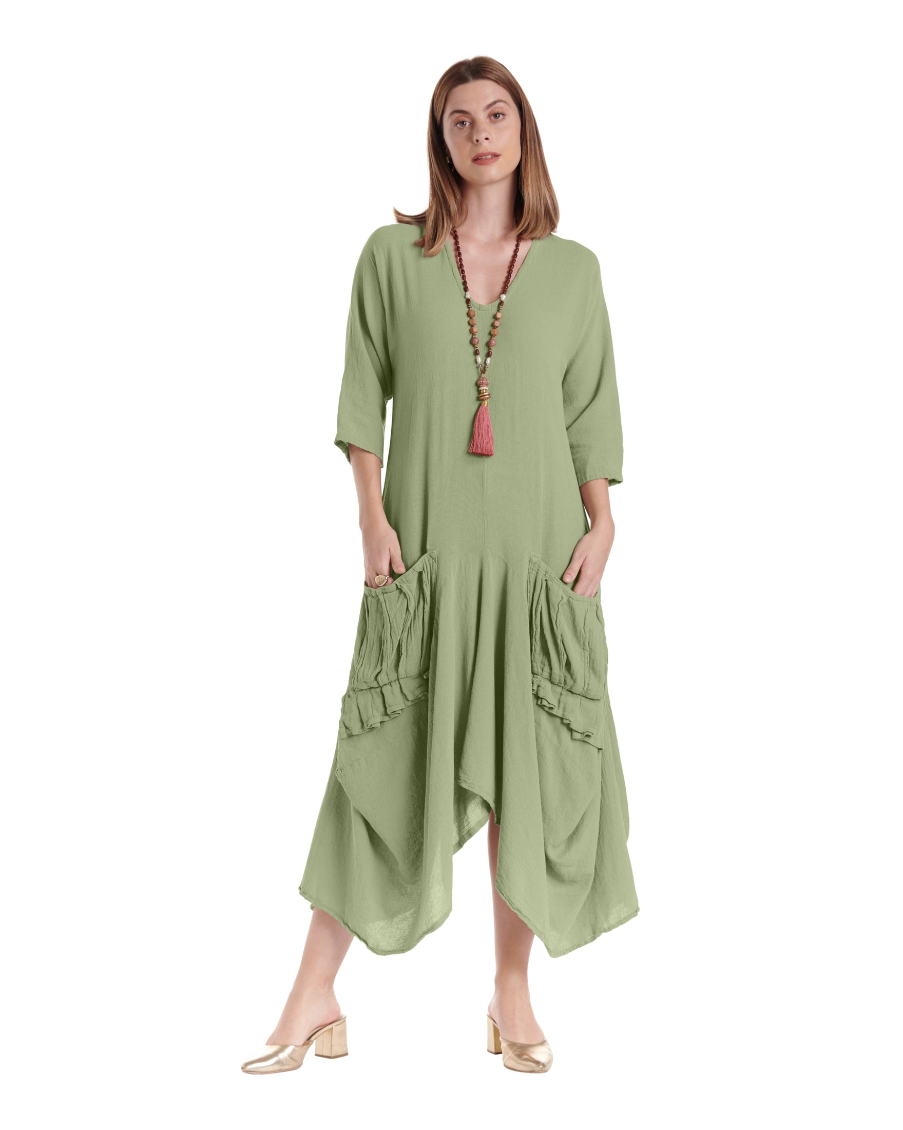 Shepherd Cotton Gauze Dress-Oh My Gauze