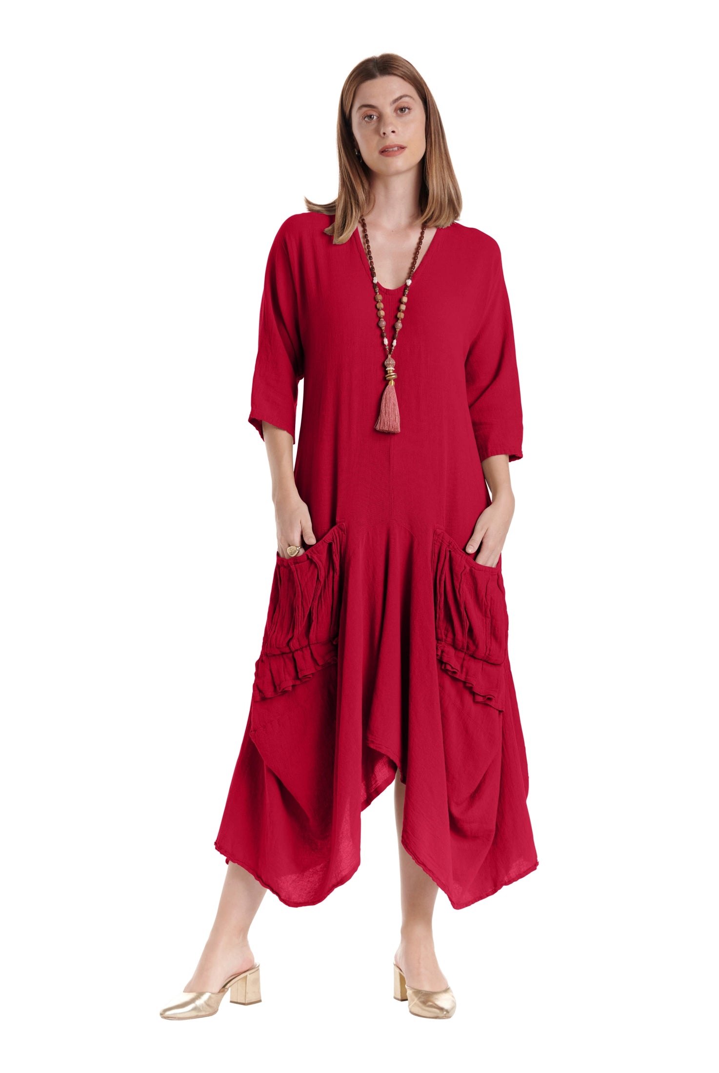 Shepherd Cotton Gauze Dress-Oh My Gauze