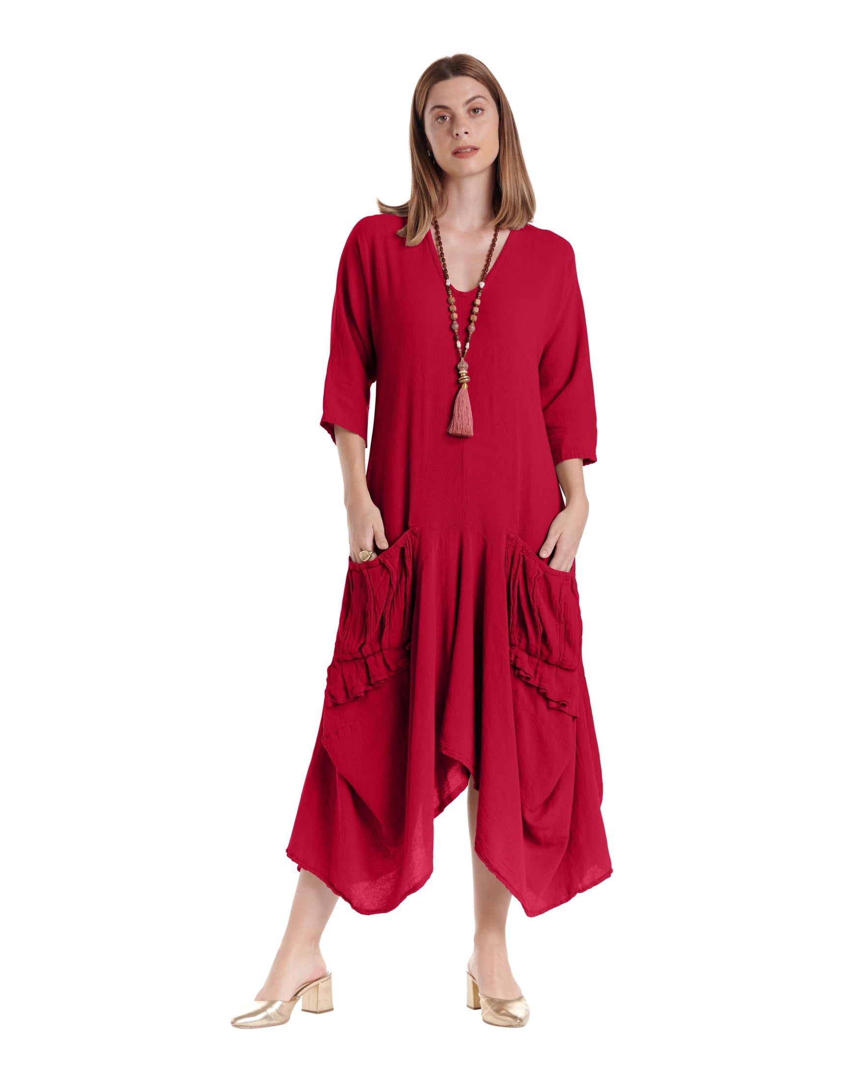 Shepherd Cotton Gauze Dress-Oh My Gauze