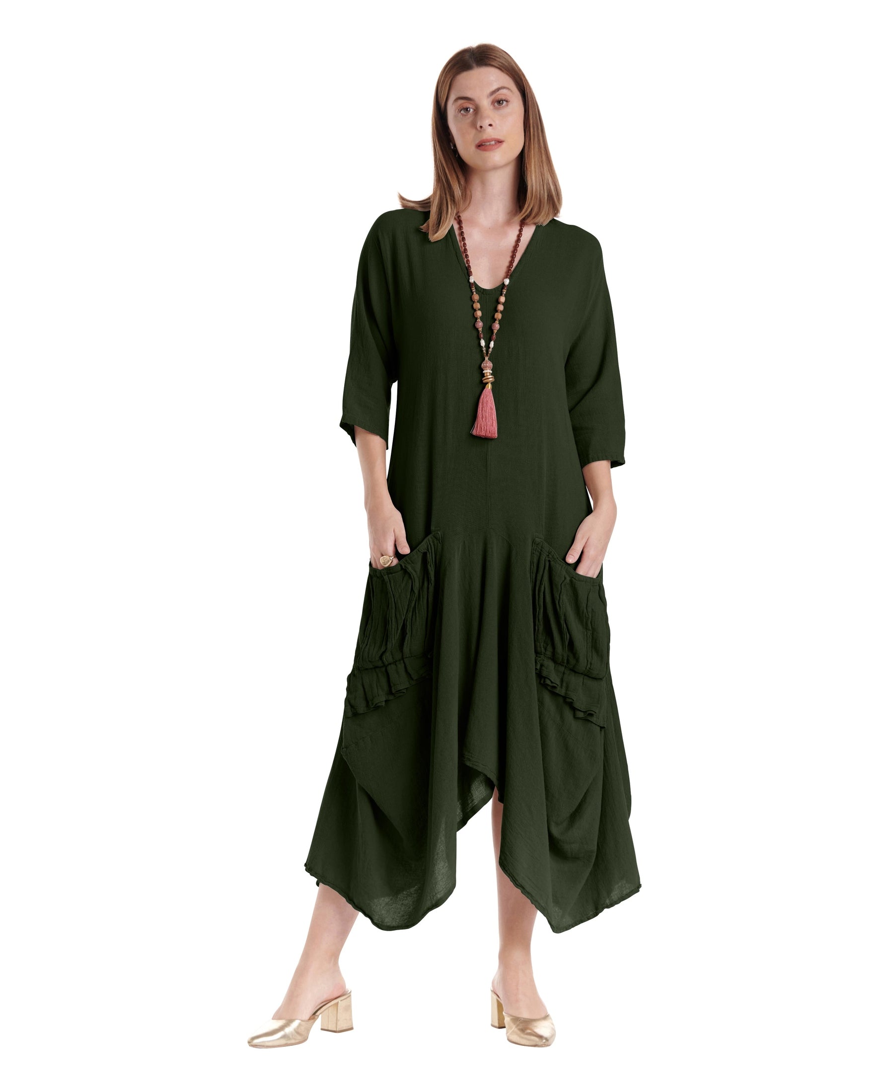 Shepherd Cotton Gauze Dress-Oh My Gauze